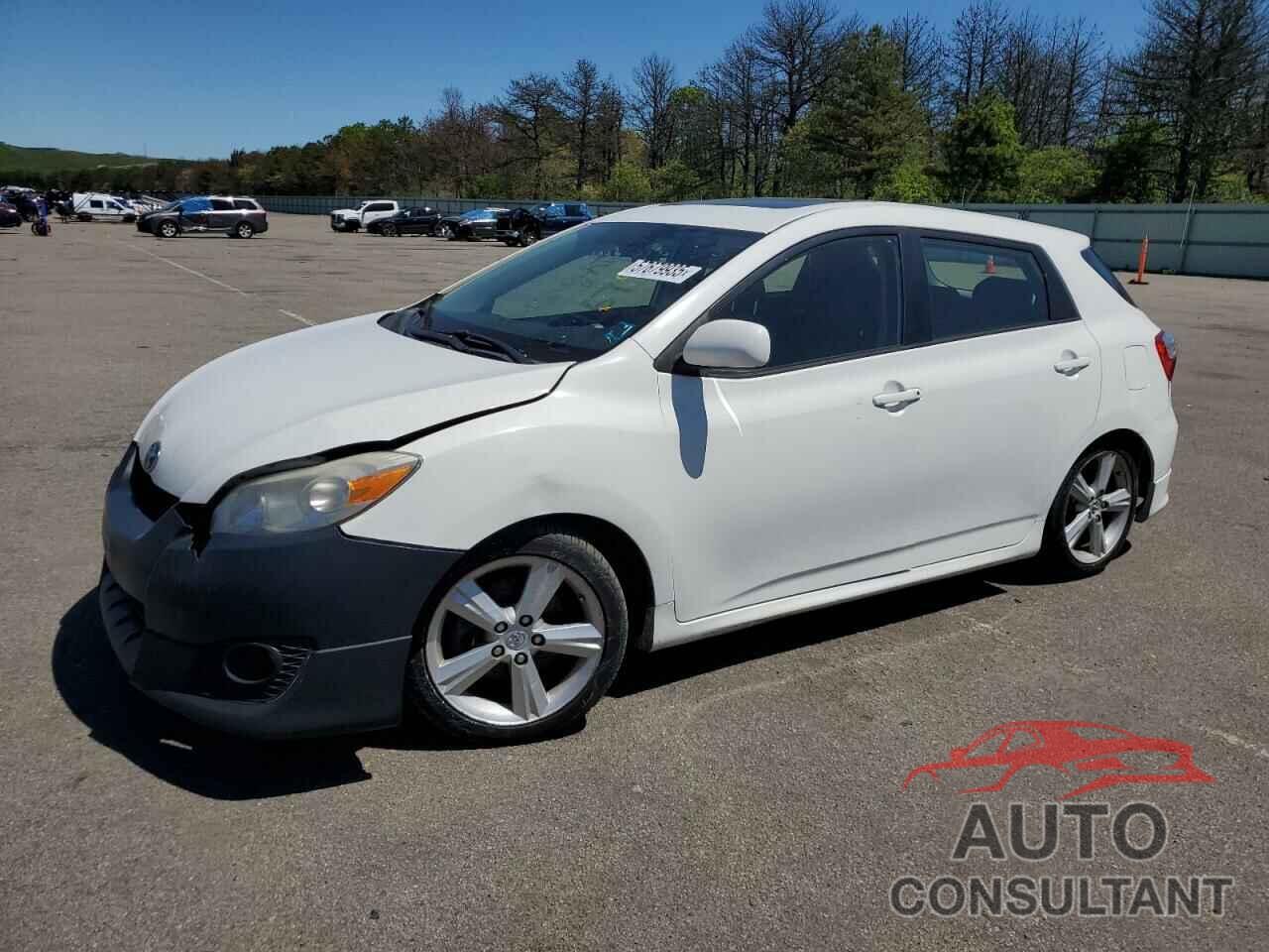 TOYOTA COROLLA 2009 - 2T1LE40E99C004312