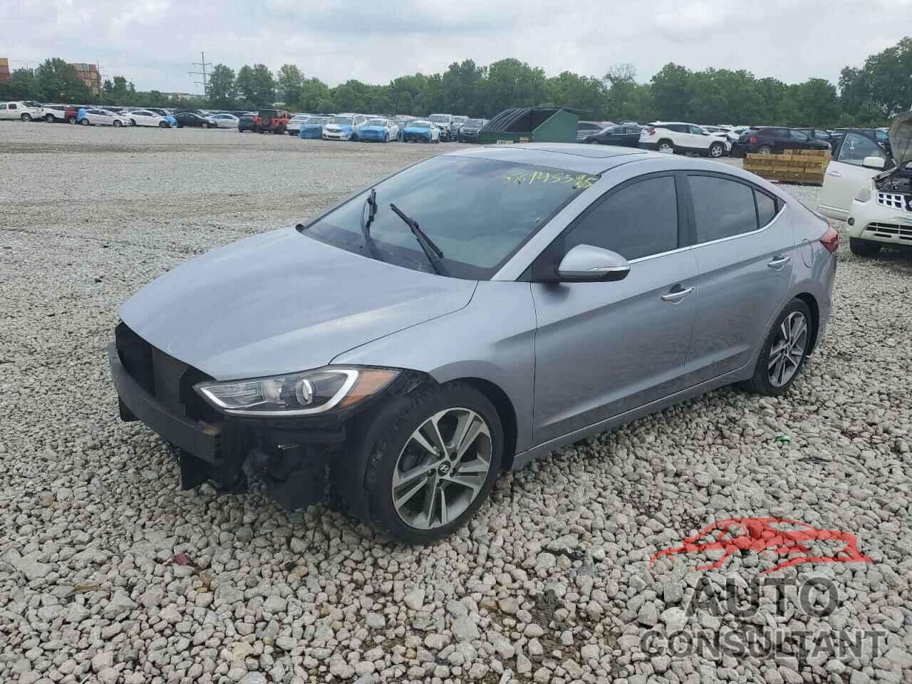 HYUNDAI ELANTRA 2017 - 5NPD84LF9HH043218