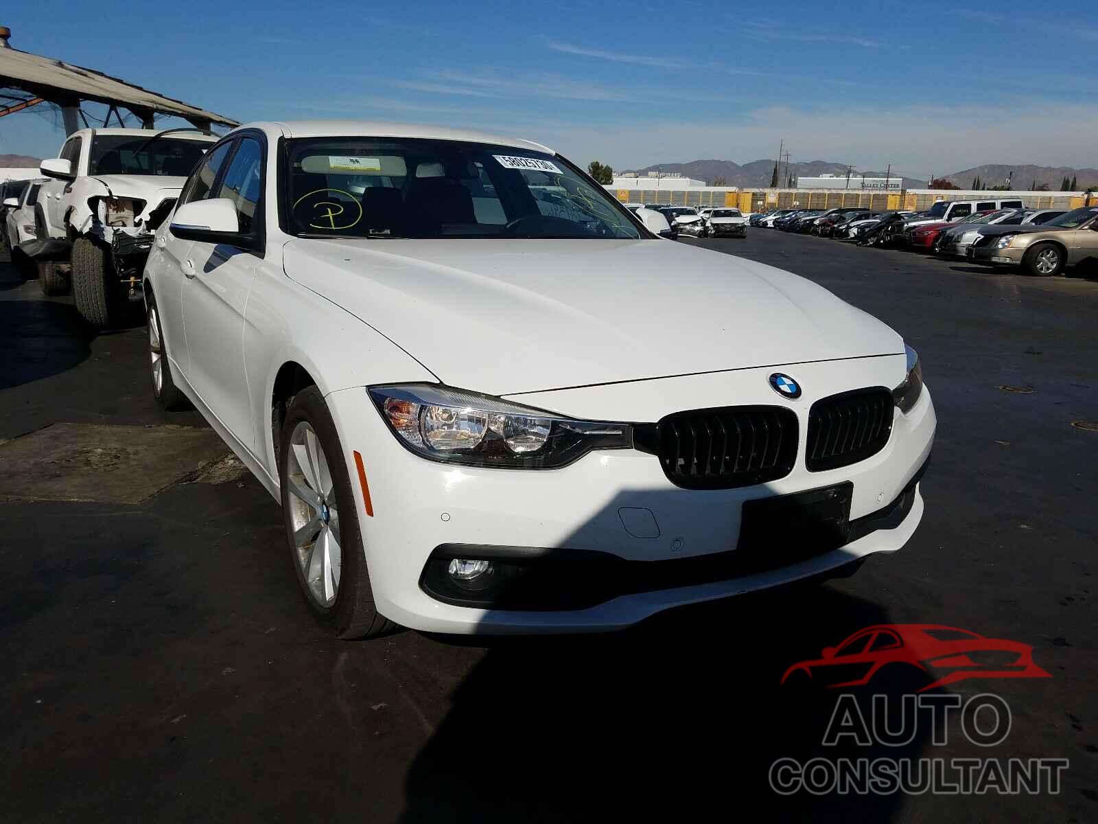BMW 3 SERIES 2016 - WBA8E1G56GNU12199