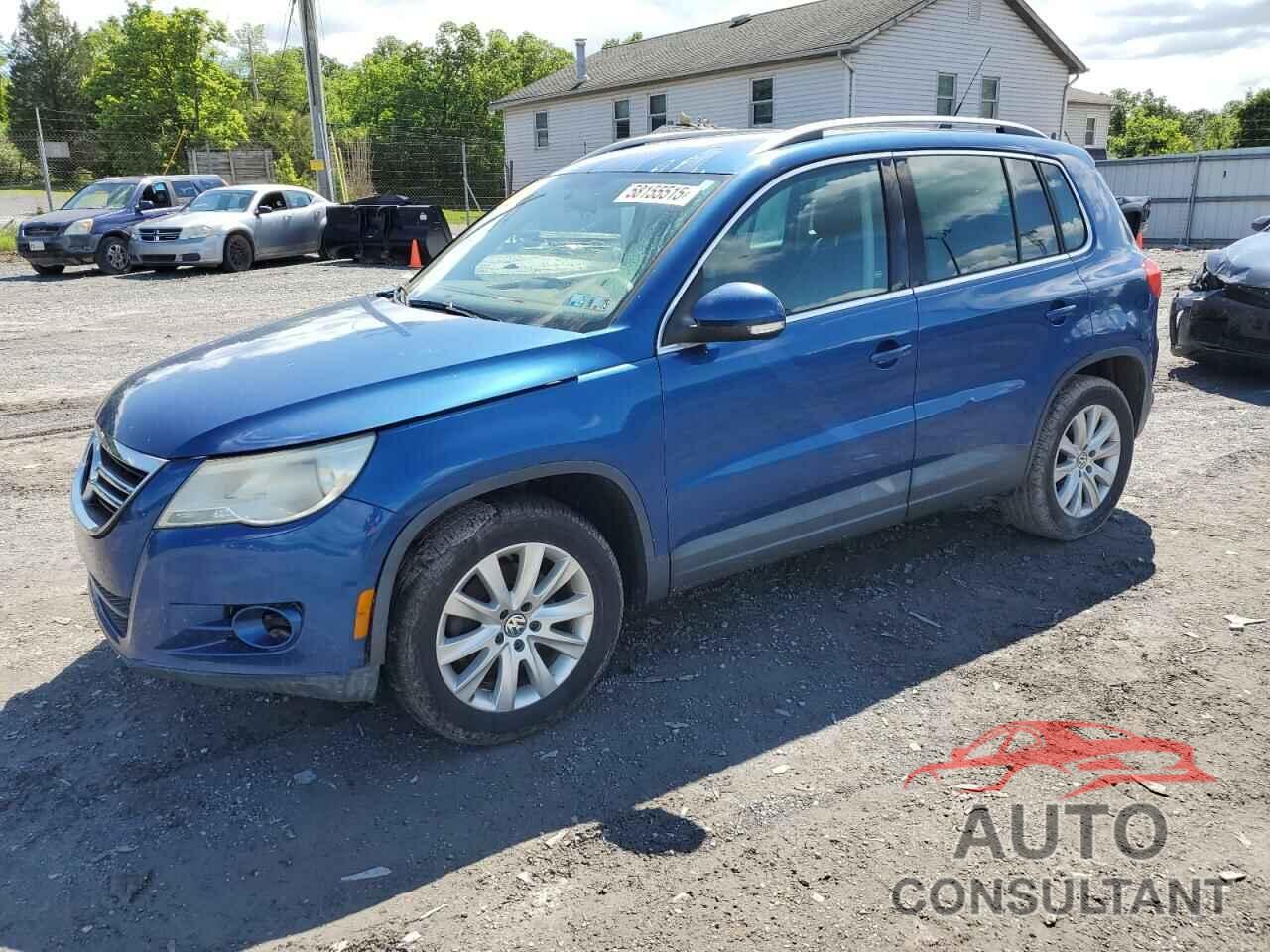 VOLKSWAGEN TIGUAN 2009 - WVGBV75N39W504670