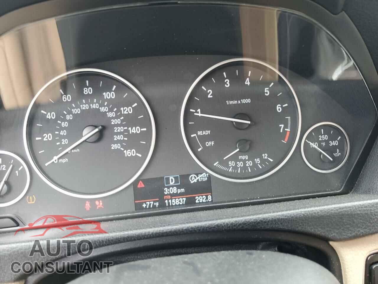 BMW 3 SERIES 2013 - WBA3A5C50DF601259