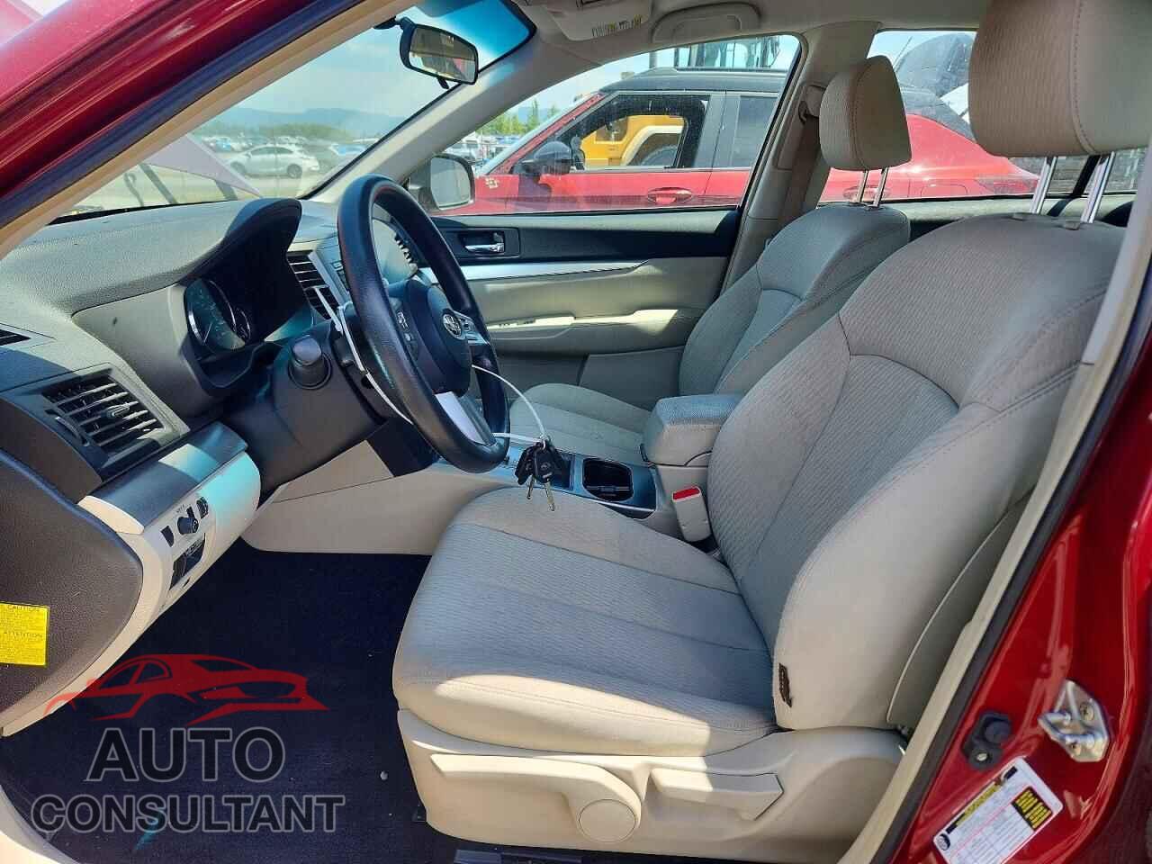 SUBARU OUTBACK 2011 - 4S4BRBAC2B3398196