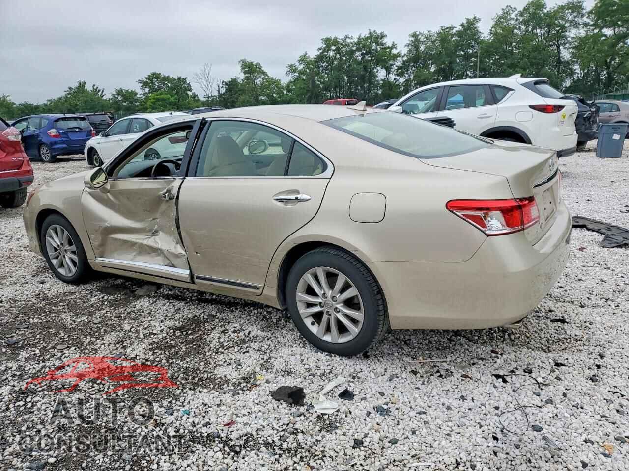LEXUS ES350 2012 - JTHBK1EG7C2509072