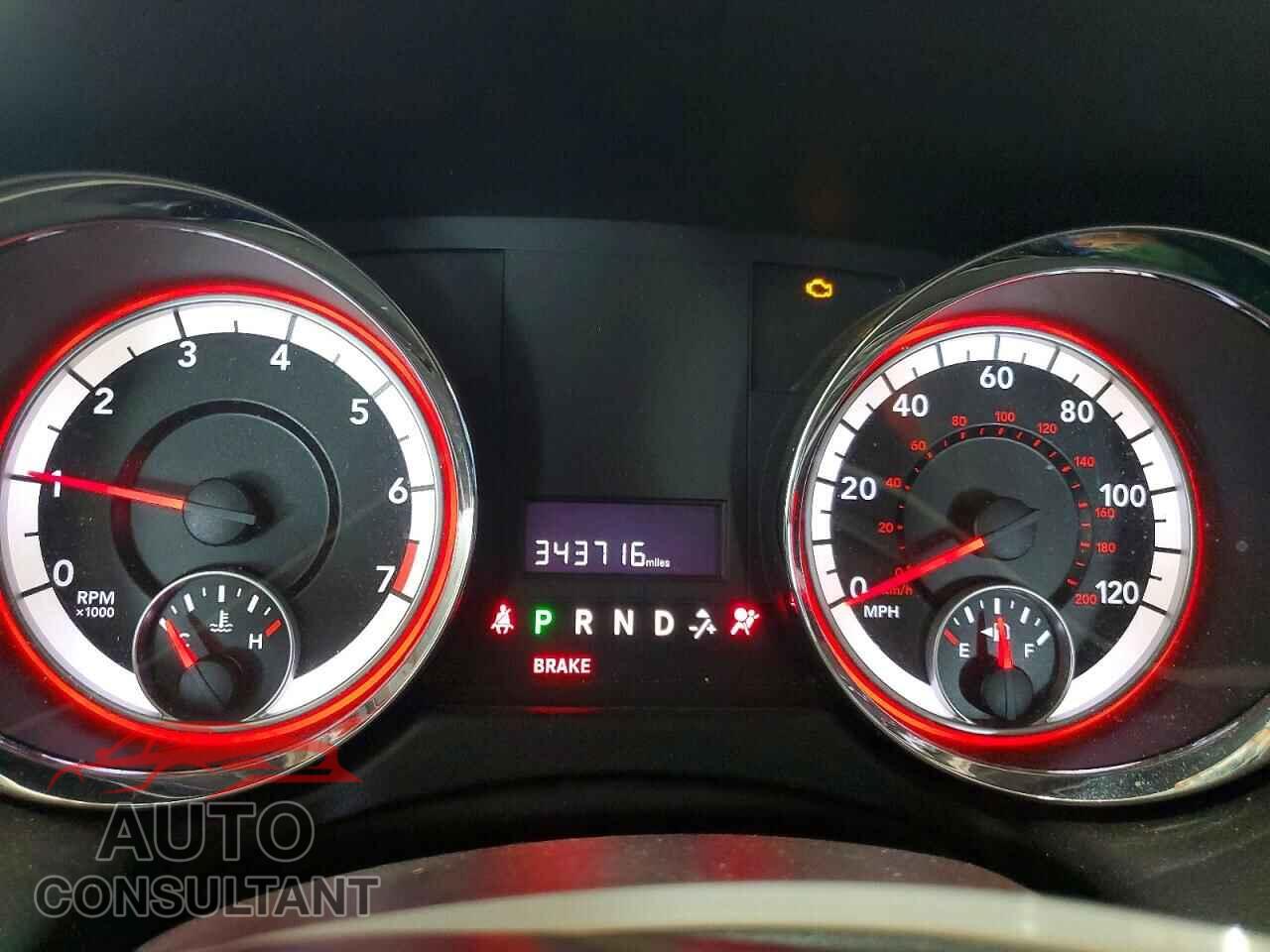 DODGE CARAVAN 2012 - 2C4RDGBG4CR183086