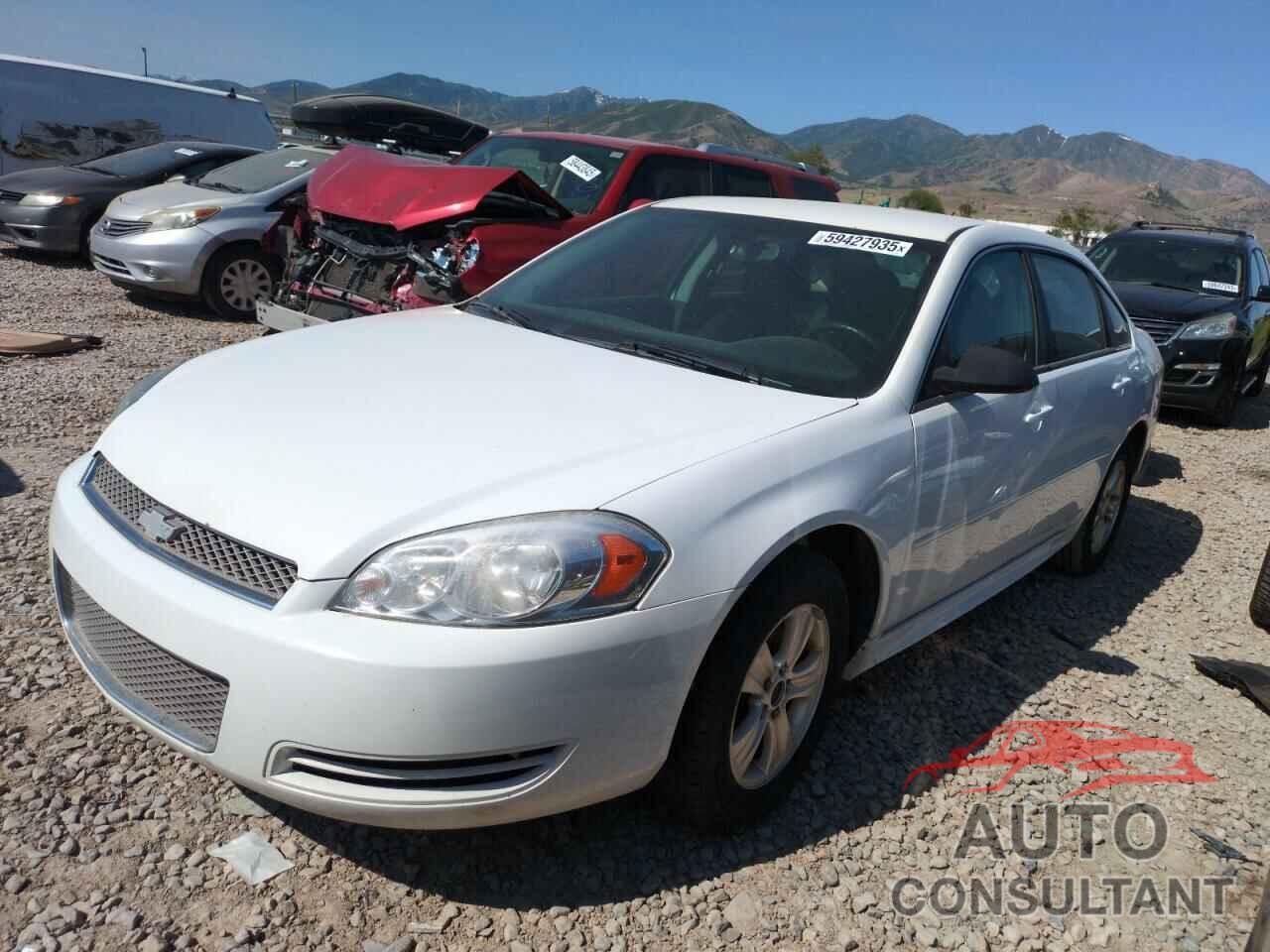 CHEVROLET IMPALA 2013 - 2G1WF5E38D1155858