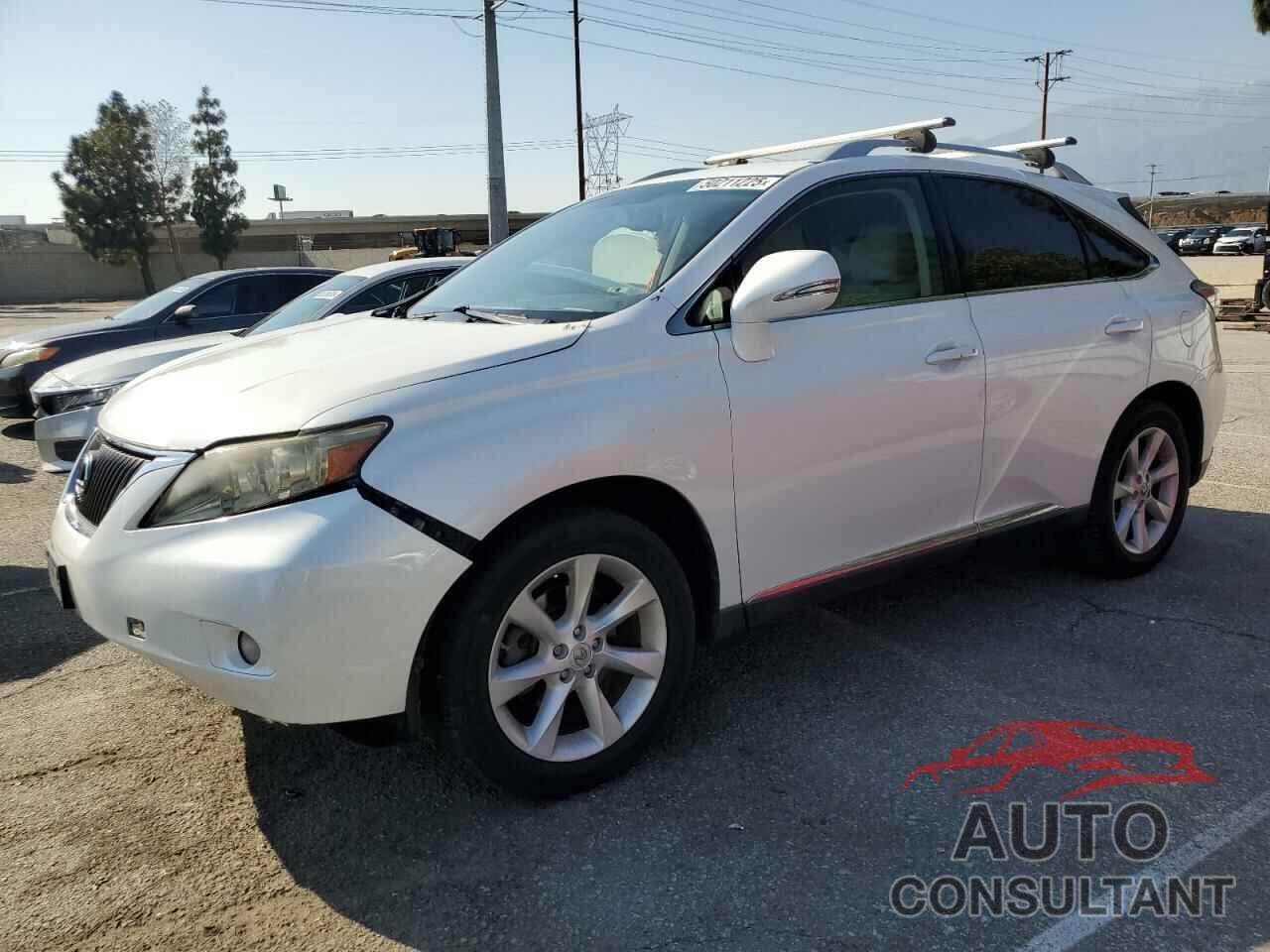 LEXUS RX350 2010 - JTJZK1BA6A2403206