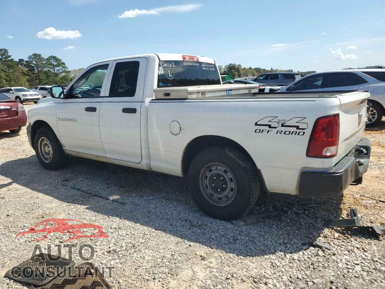 DODGE RAM 1500 2012 - 1C6RD7FP0CS324672