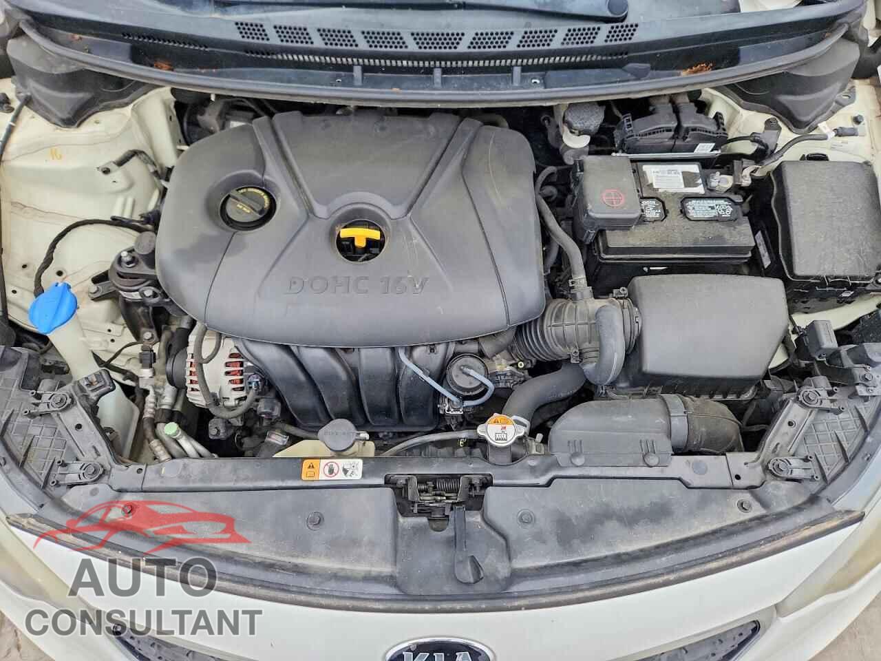 KIA FORTE 2016 - KNAFX4A65G5527347