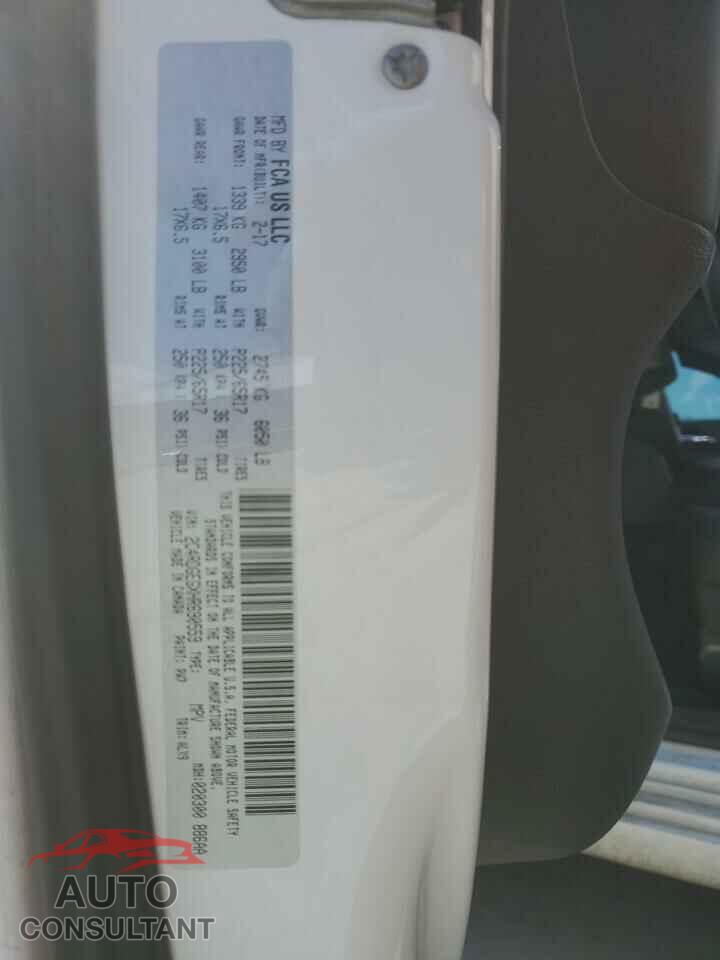 DODGE CARAVAN 2017 - 2C4RDGEGXHR690559