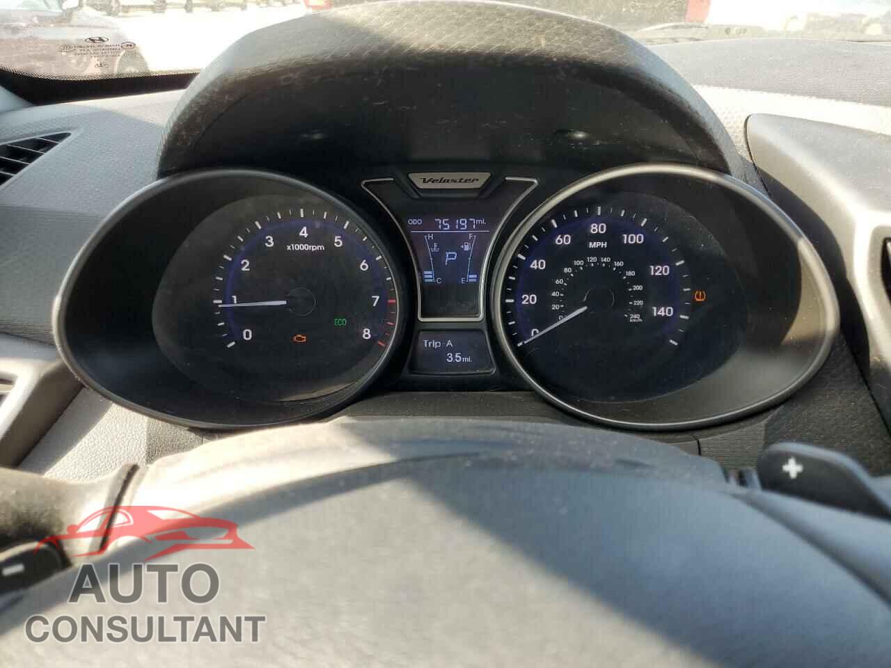 HYUNDAI VELOSTER 2013 - KMHTC6AE2DU169366
