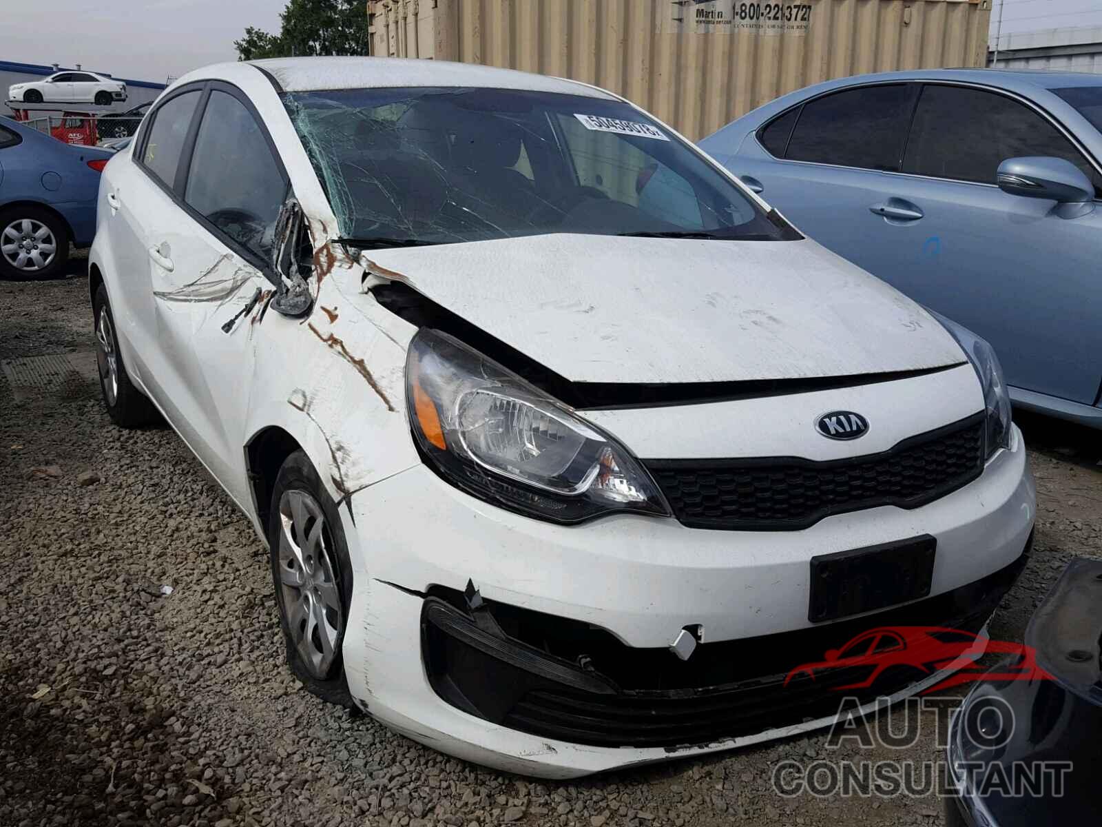 KIA RIO 2016 - KNADM4A32G6613750