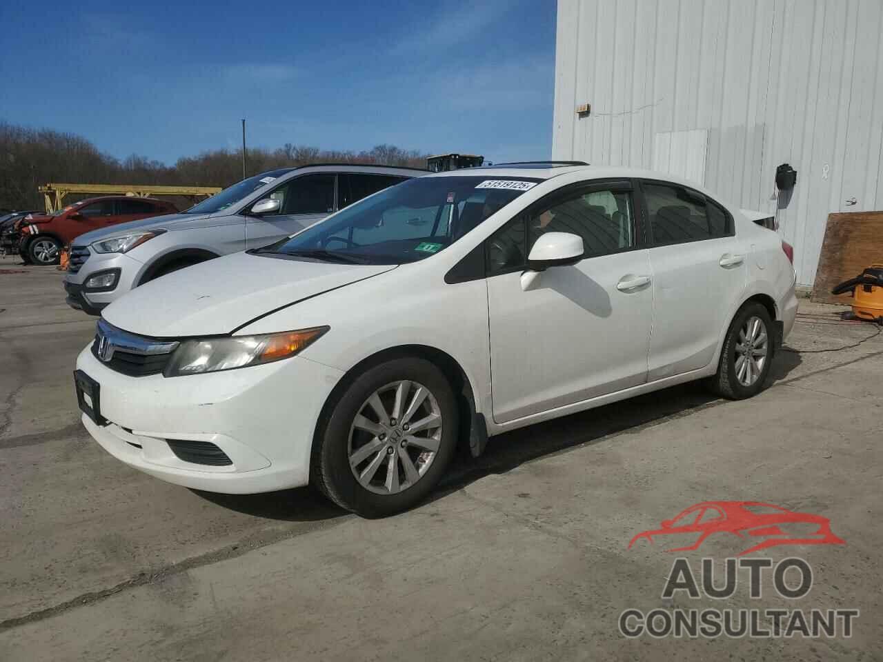 HONDA CIVIC 2012 - 2HGFB2F89CH593288