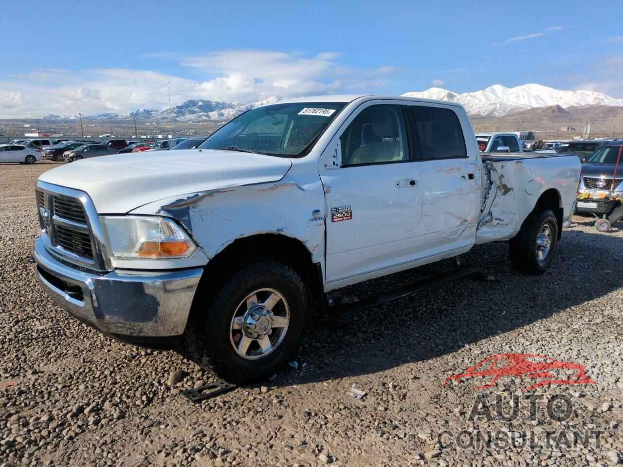 DODGE RAM 2500 2012 - 3C6UD5JL4CG177945