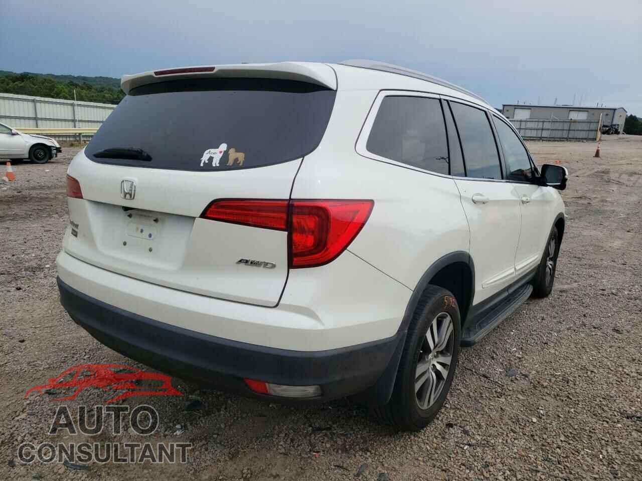 HONDA PILOT 2016 - 5FNYF6H74GB059179