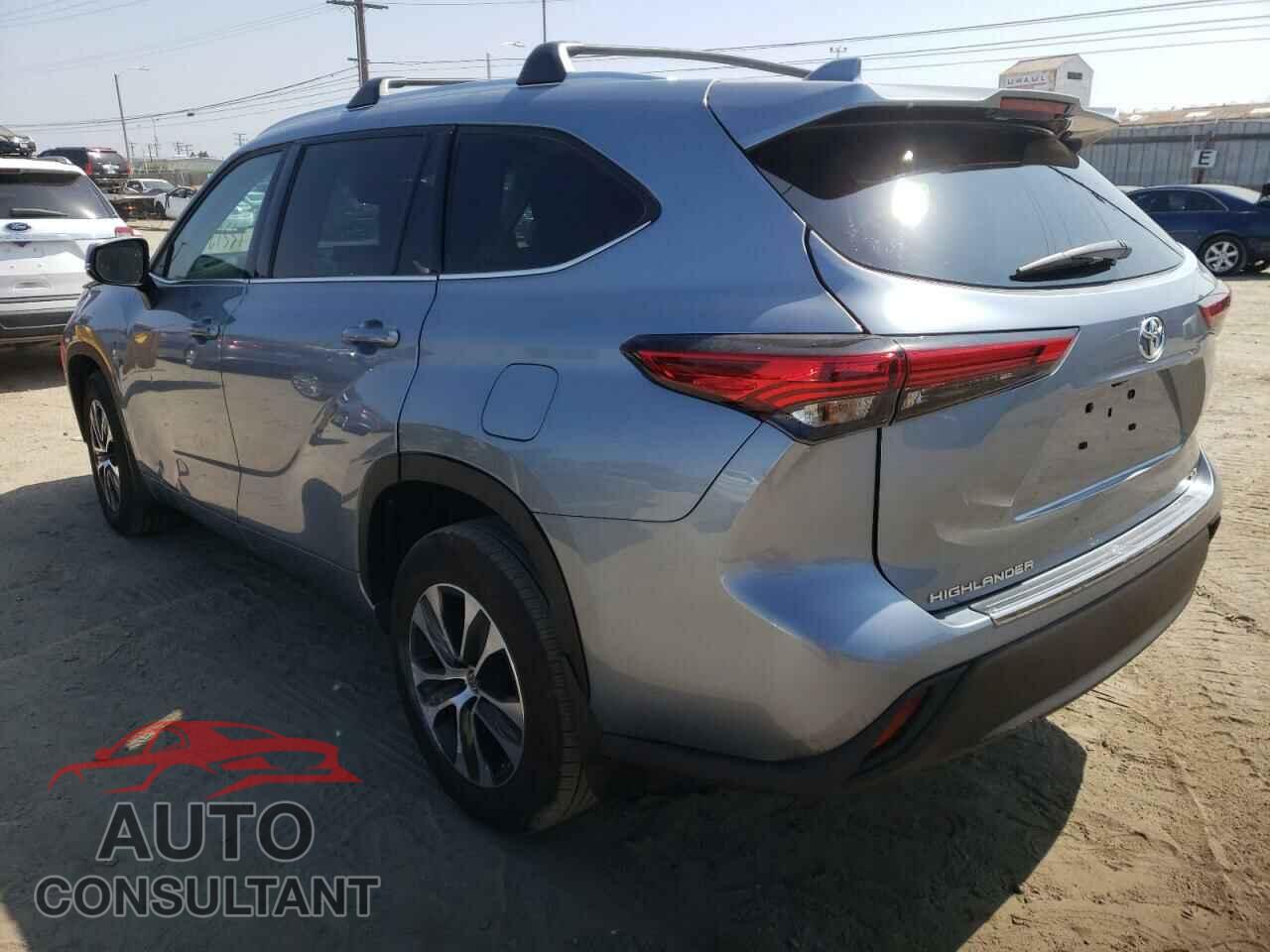 TOYOTA HIGHLANDER 2021 - 5TDGZRAH4MS081732