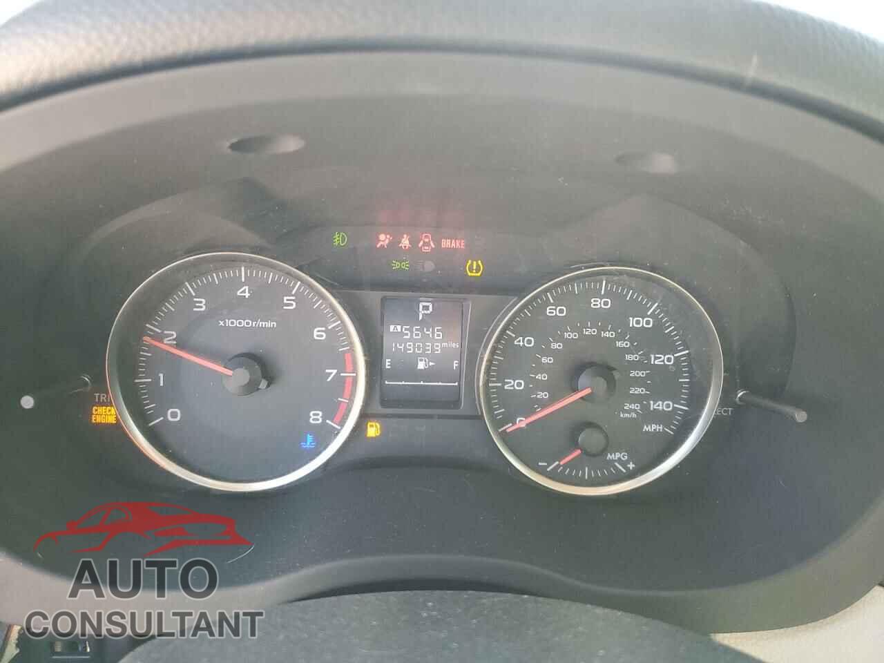 SUBARU XV 2014 - JF2GPAGC8E8205916