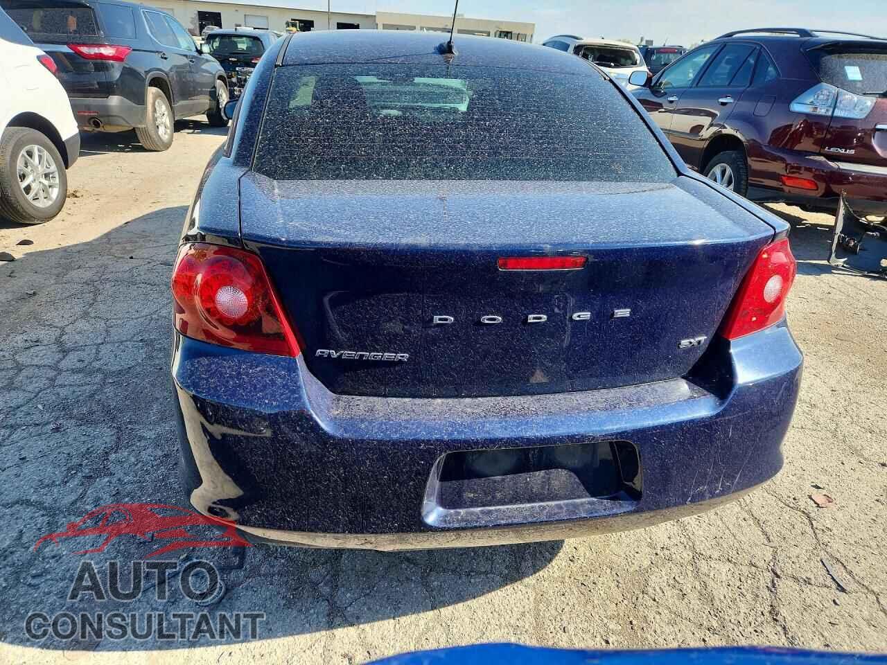 DODGE AVENGER 2012 - 1C3CDZCB5CN182776