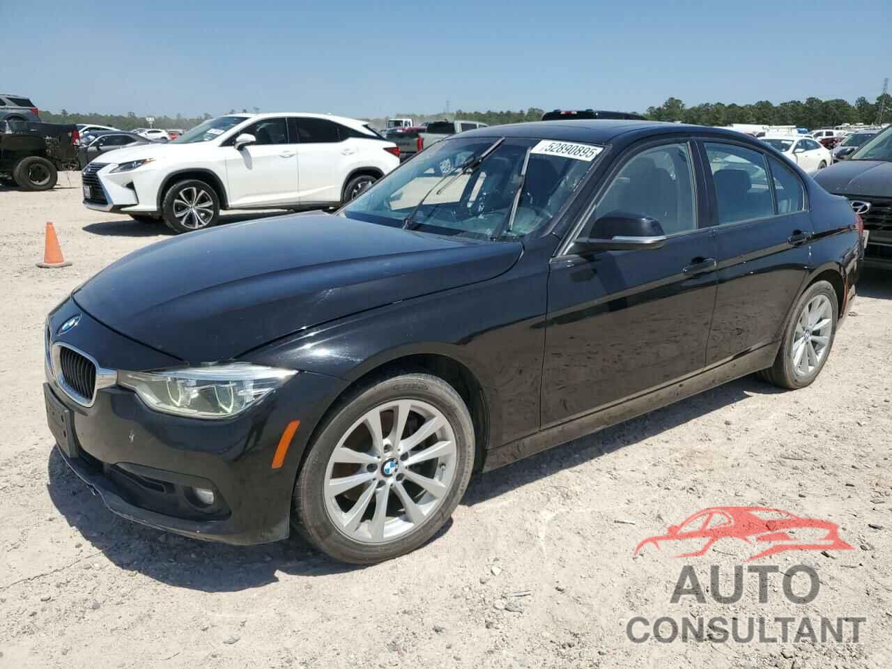 BMW 3 SERIES 2018 - WBA8A3C52JA494542