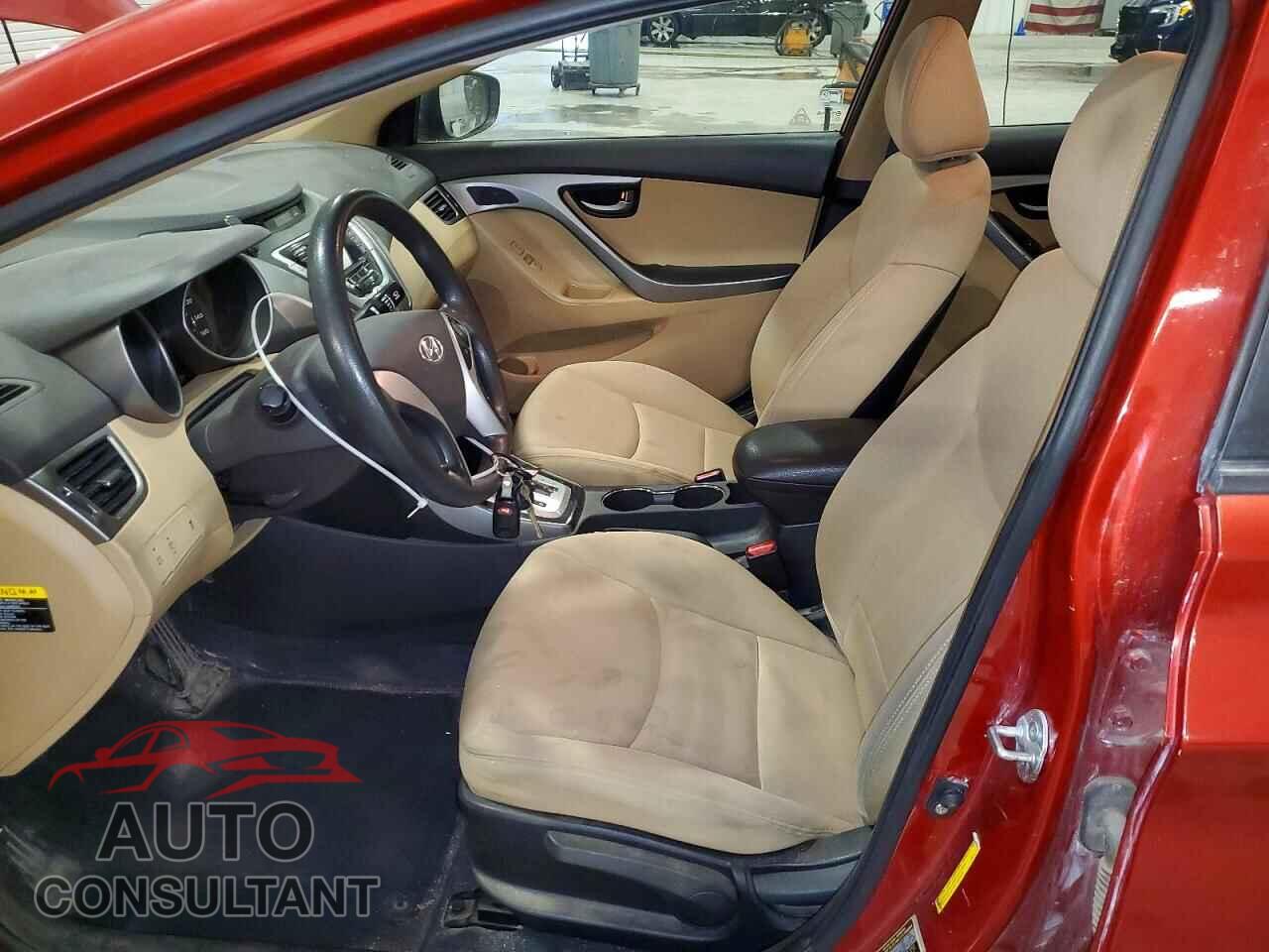 HYUNDAI ELANTRA 2012 - KMHDH4AE2CU278368