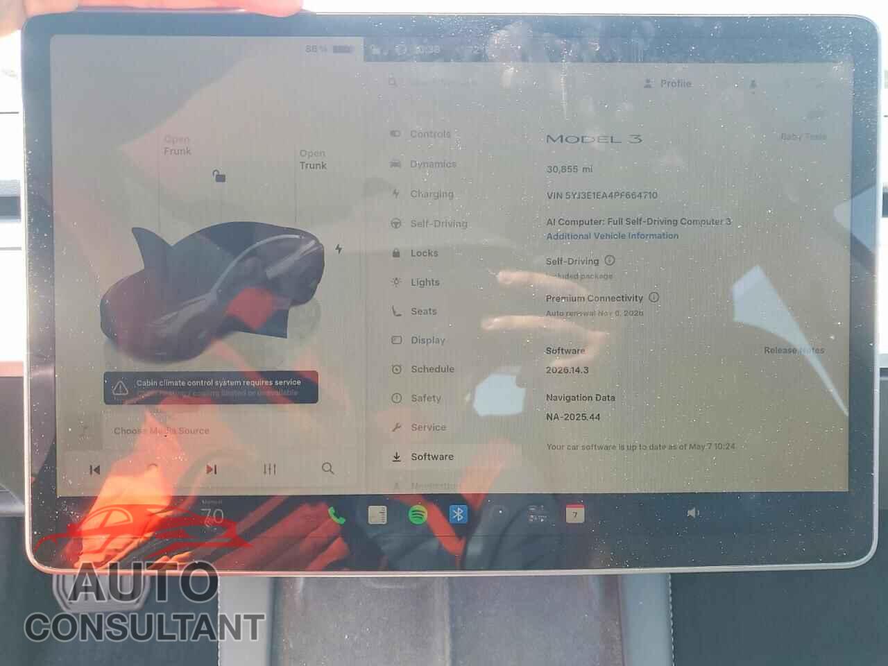TESLA MODEL 3 2023 - 5YJ3E1EA4PF664710