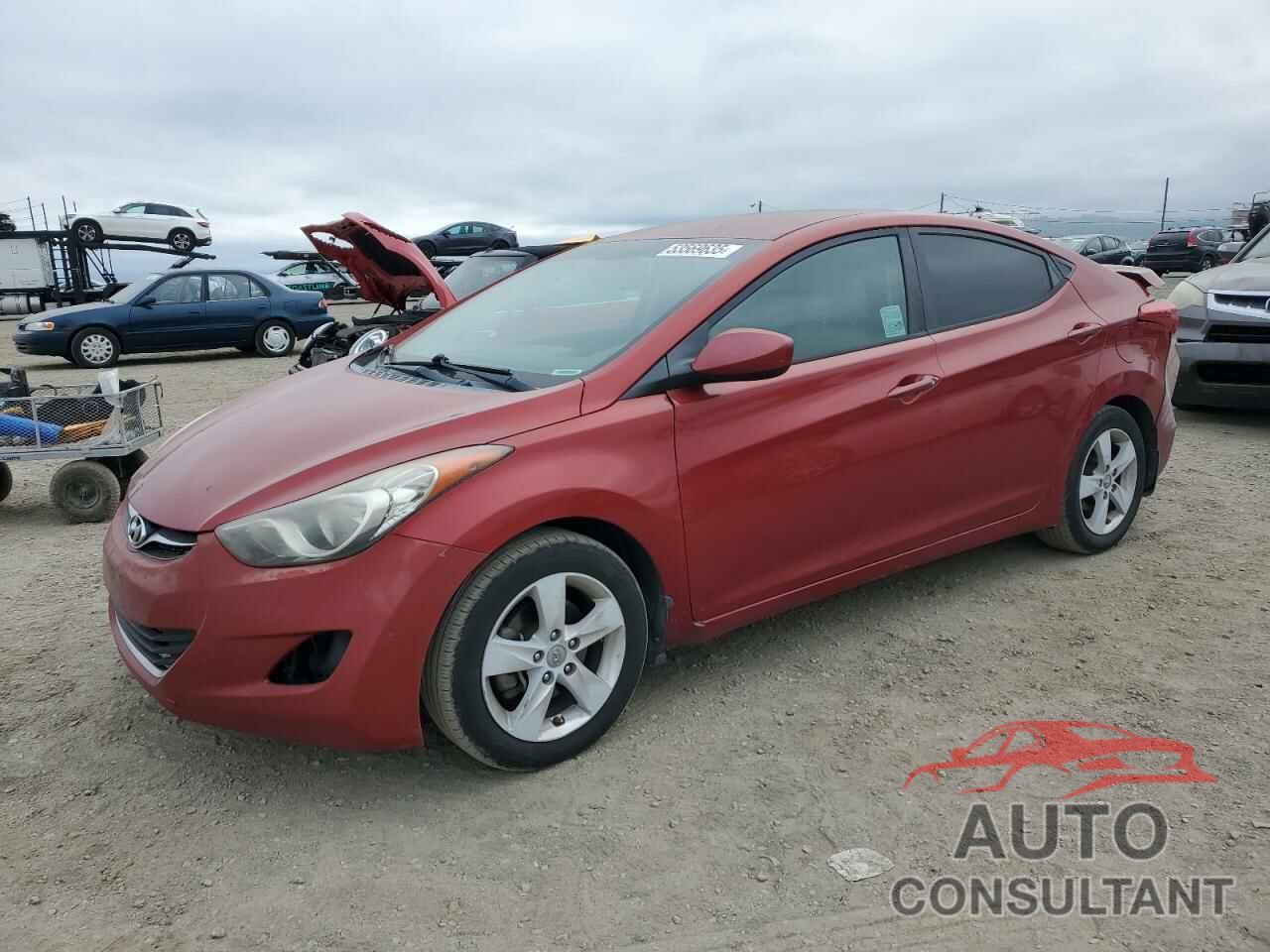 HYUNDAI ELANTRA 2013 - KMHDH4AE9DU715879