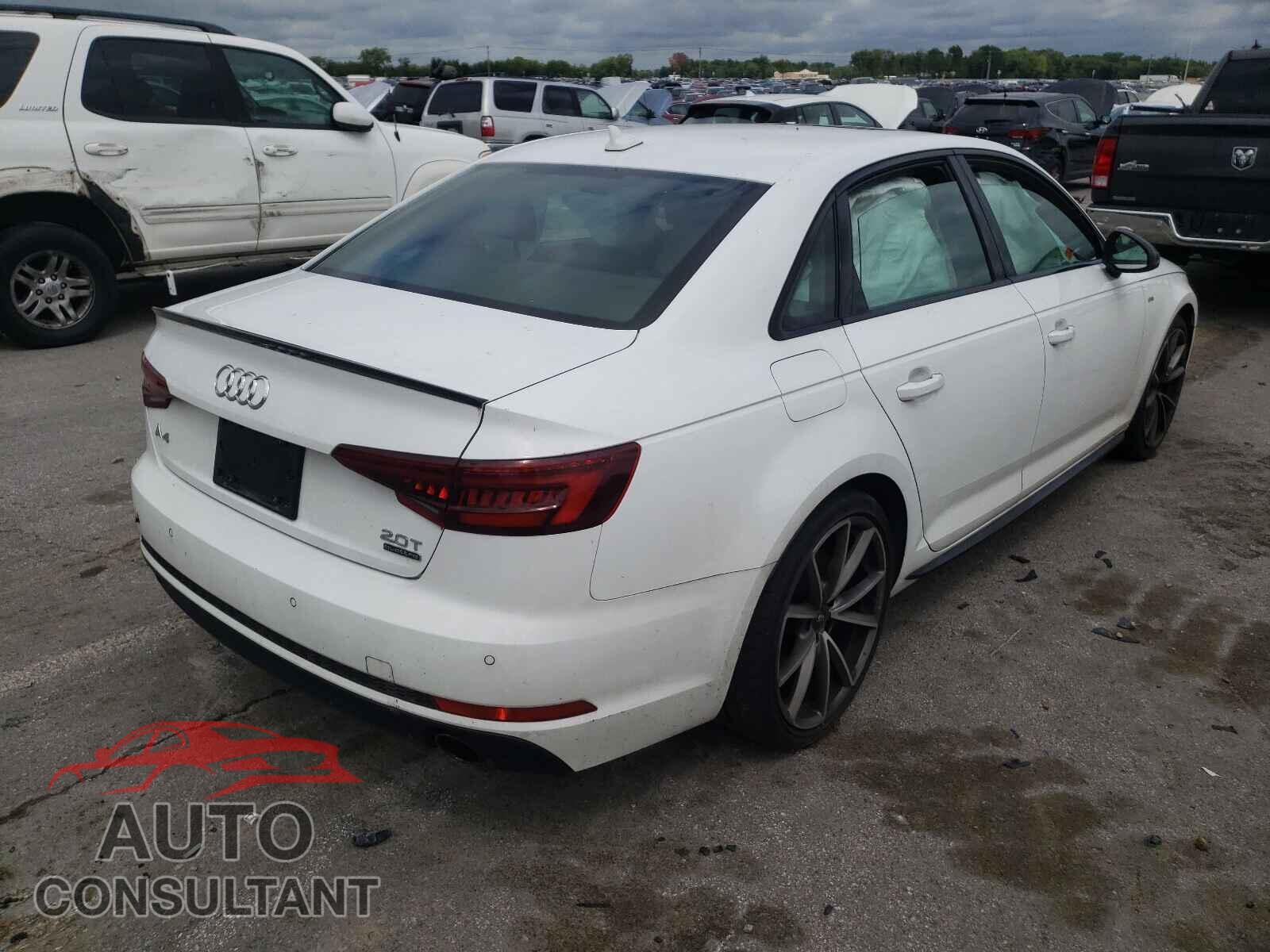 AUDI A4 2018 - WAUENAF48JN017024