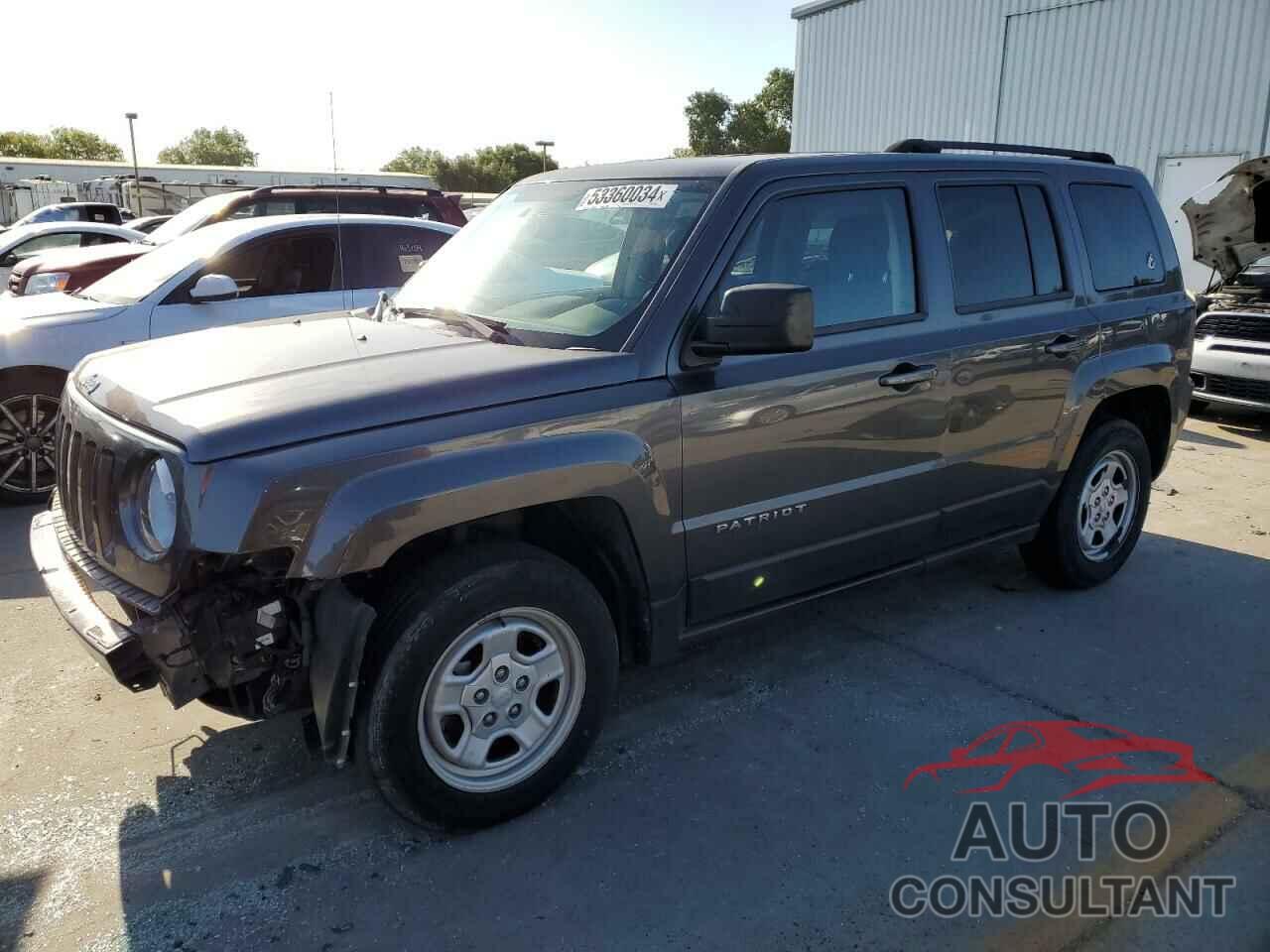 JEEP PATRIOT 2016 - 1C4NJPBB9GD703125