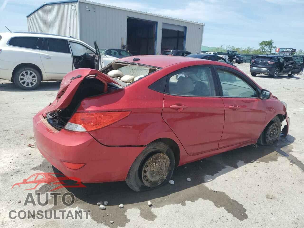 HYUNDAI ACCENT 2013 - KMHCT4AE8DU441908