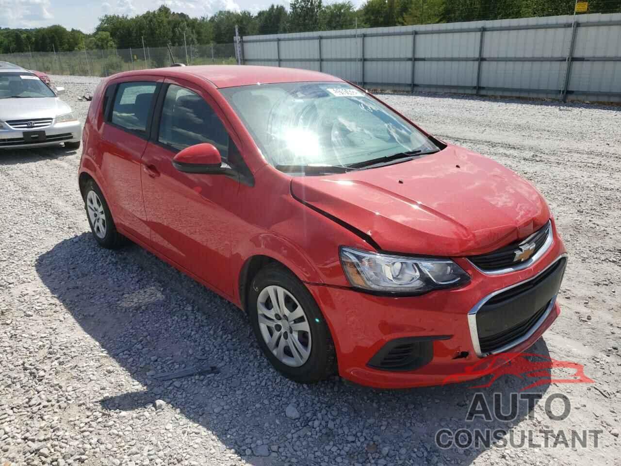 CHEVROLET SONIC 2020 - 1G1JG6SBXL4123733