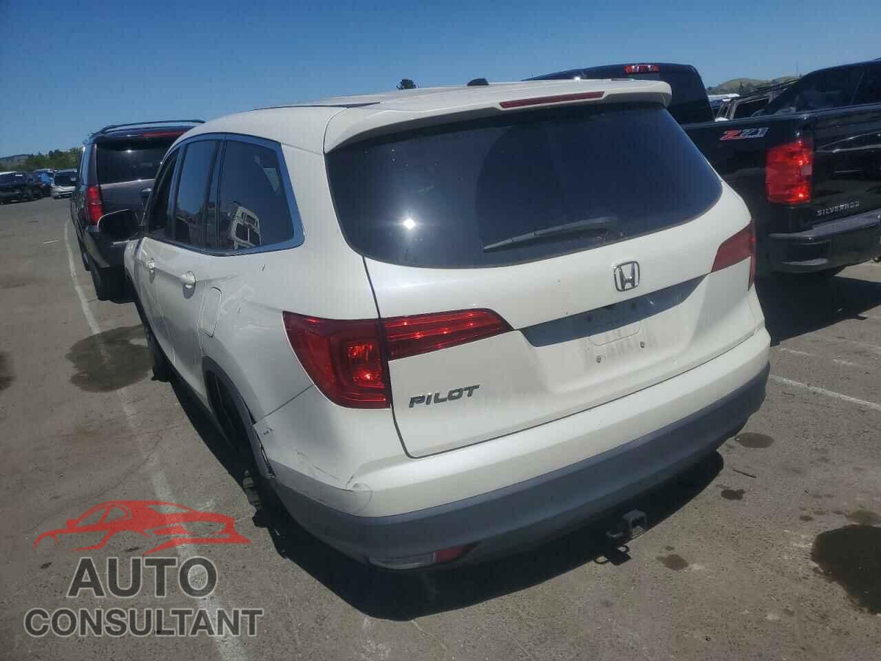 HONDA PILOT 2017 - 5FNYF5H39HB041494
