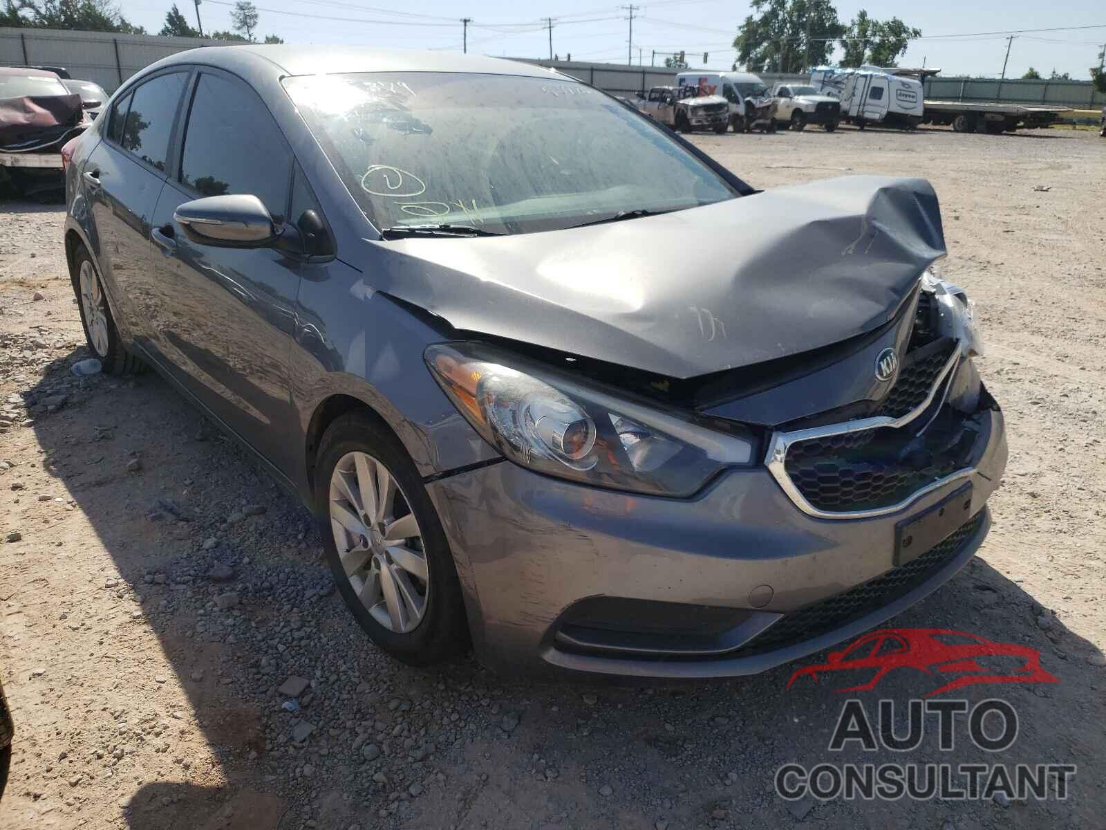 KIA FORTE 2016 - KNAFX4A6XG5480879