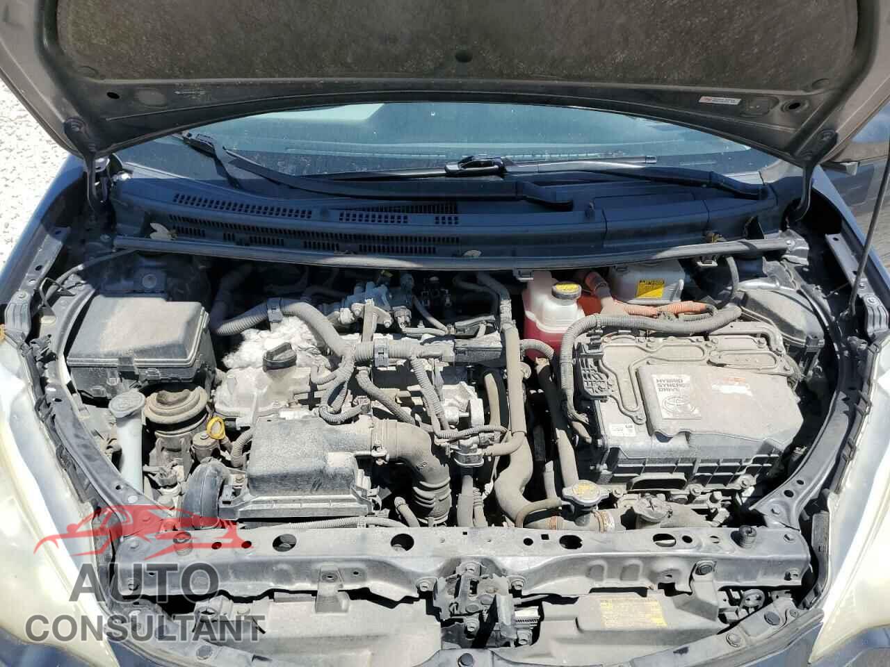 TOYOTA PRIUS 2012 - JTDKDTB3XC1516032