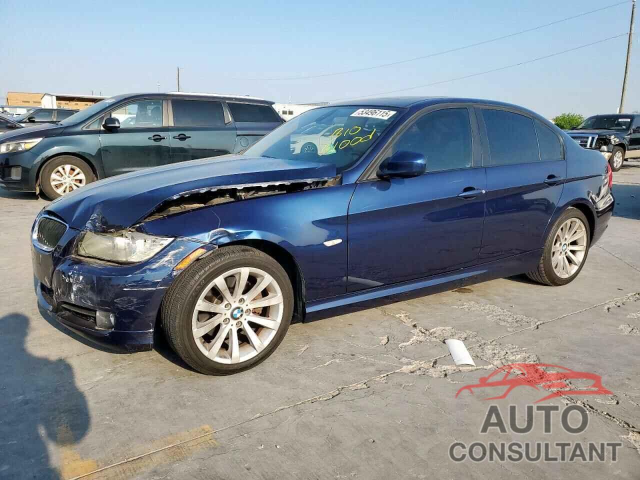 BMW 3 SERIES 2011 - WBAPH5C50BA443612