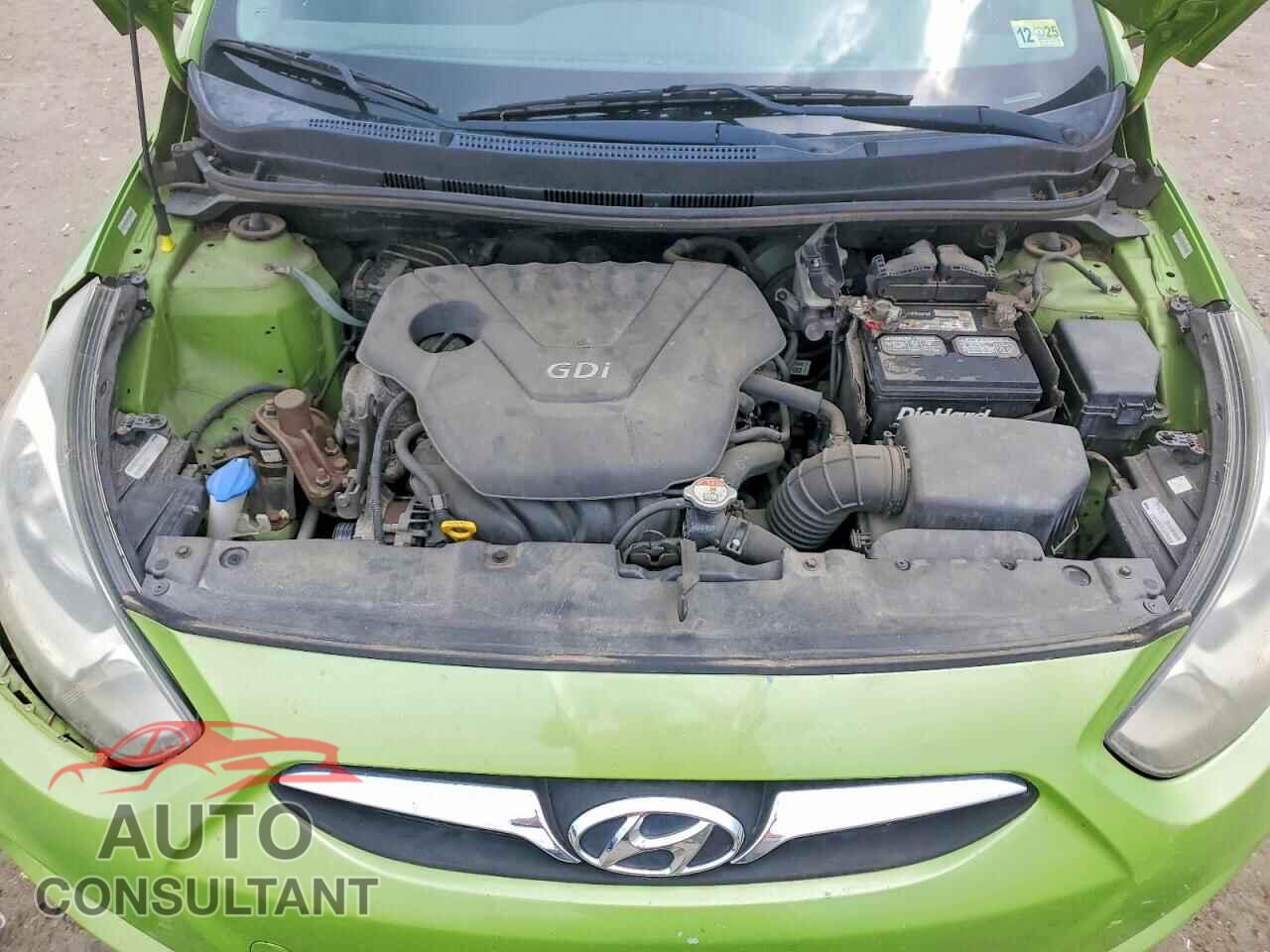 HYUNDAI ACCENT 2012 - KMHCU5AE6CU022652