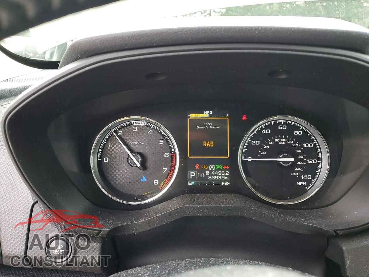 SUBARU FORESTER 2019 - JF2SKAWC5KH420322