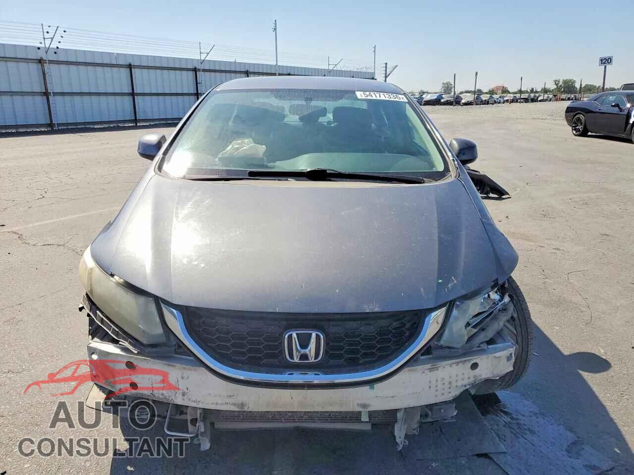 HONDA CIVIC 2013 - 19XFB2F55DE090813