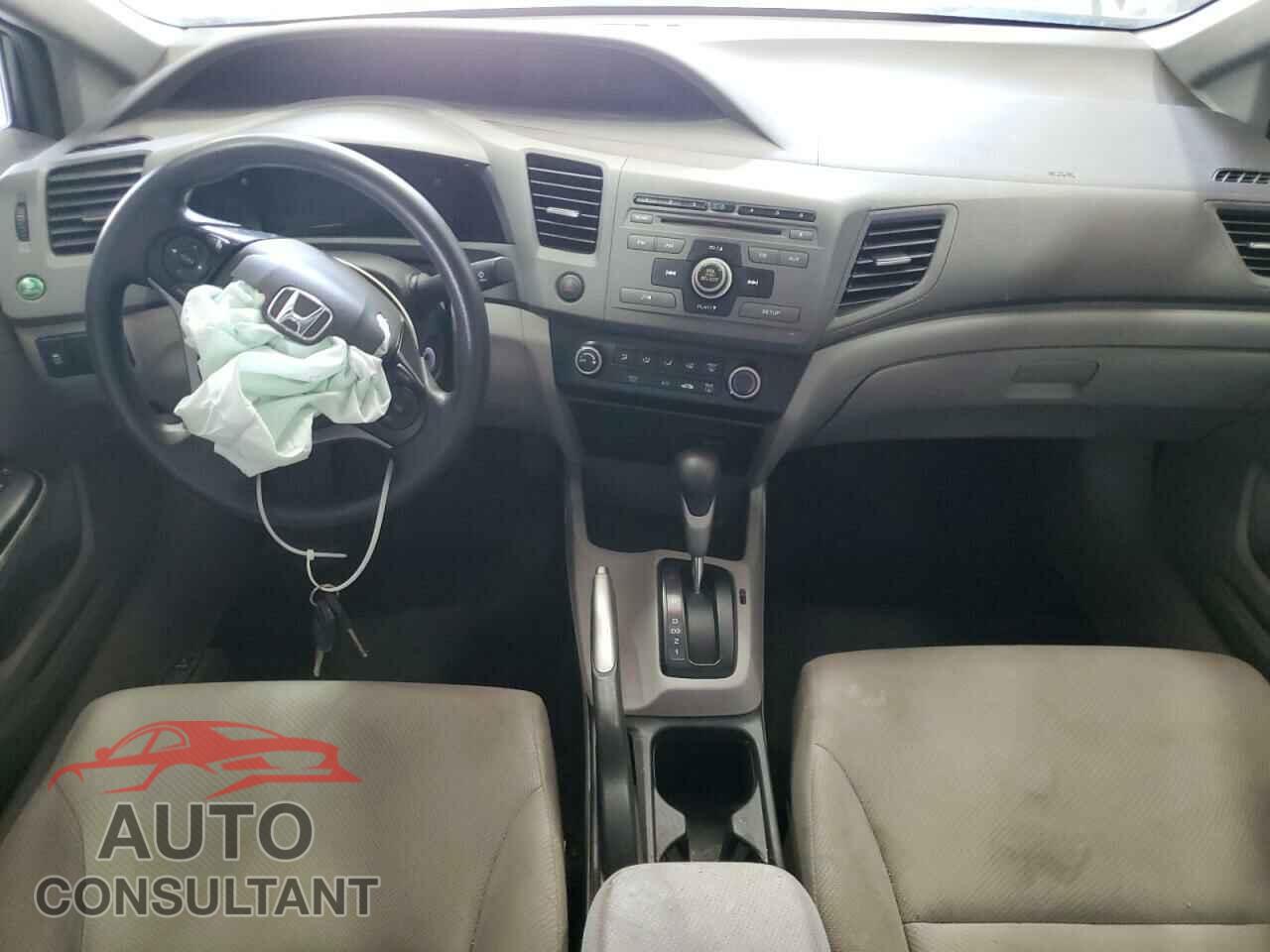 HONDA CIVIC 2012 - 19XFB2F55CE098747