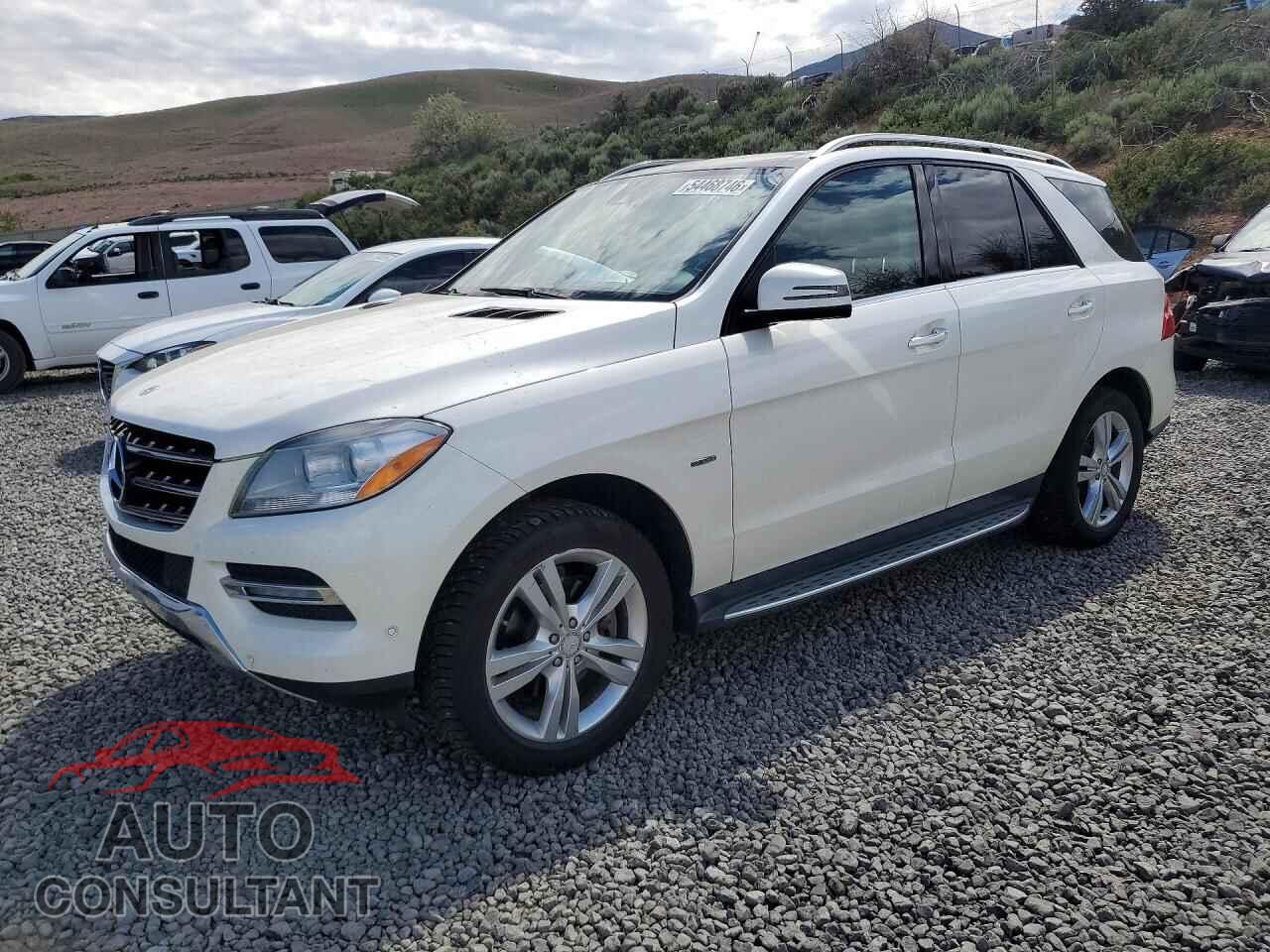 MERCEDES-BENZ M-CLASS 2012 - 4JGDA2EB0CA020750
