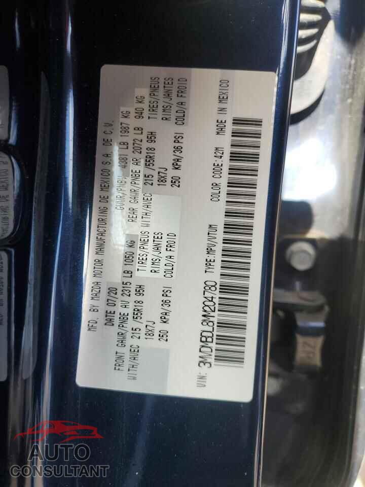 MAZDA CX30 2021 - 3MVDMBDL8MM204780