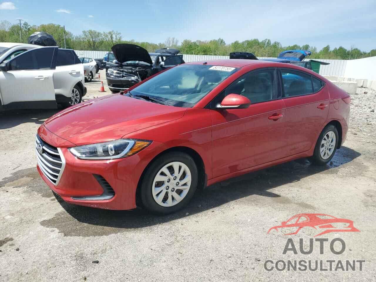HYUNDAI ELANTRA 2018 - 5NPD74LF3JH347640