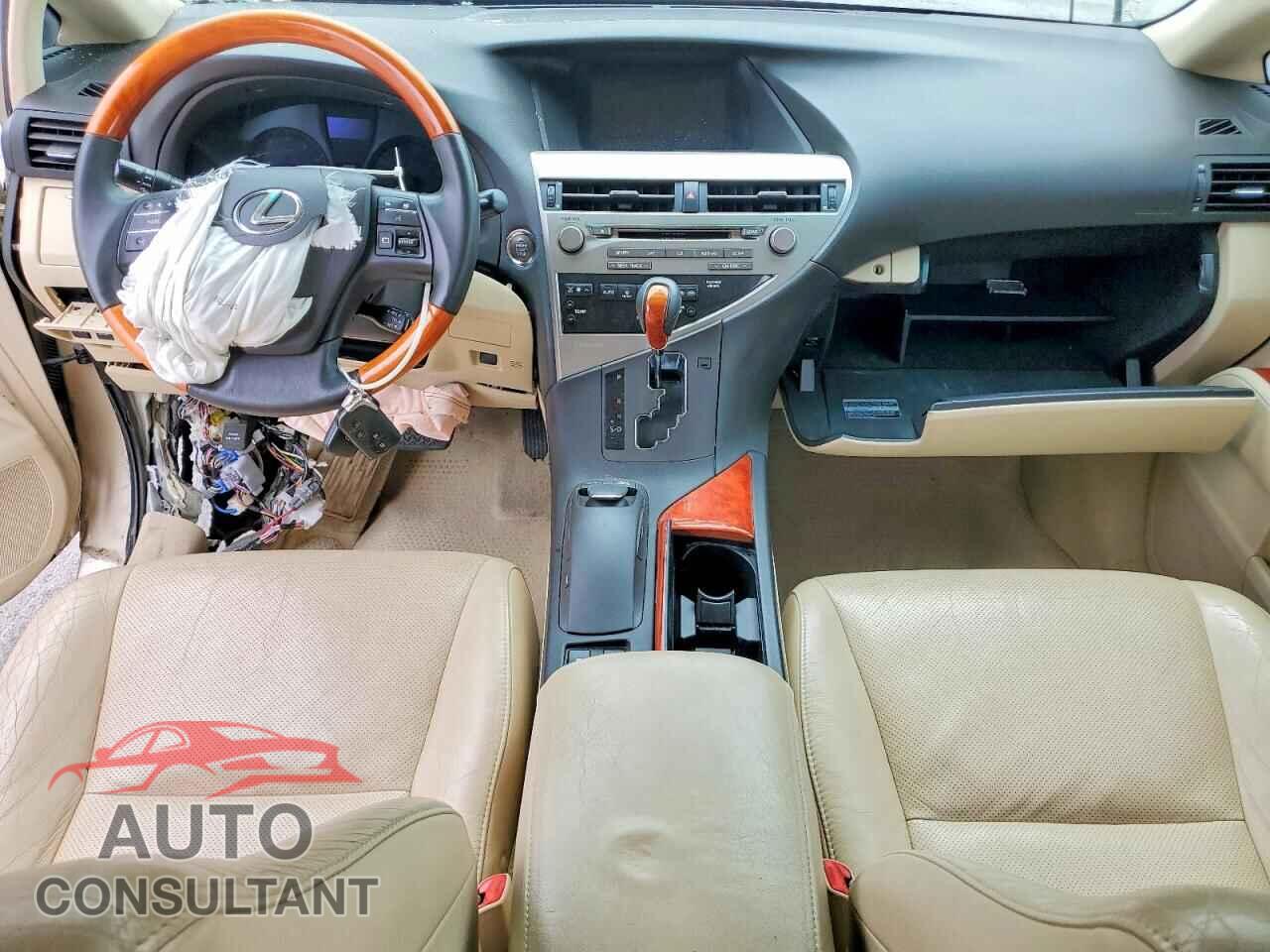 LEXUS RX350 2010 - 2T2BK1BA3AC063742