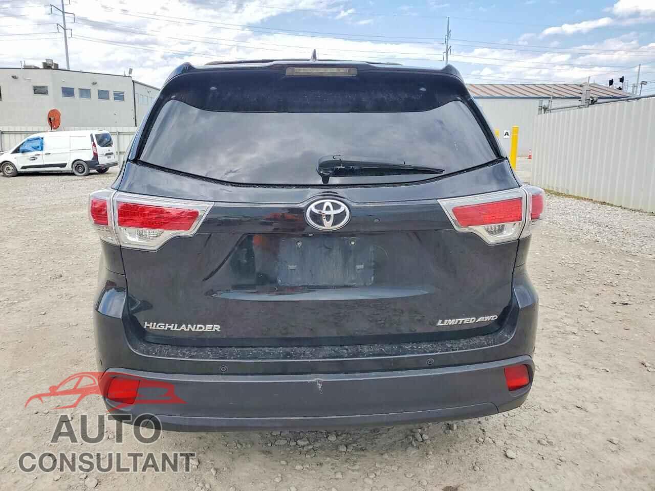 TOYOTA HIGHLANDER 2014 - 5TDDKRFH2ES044003
