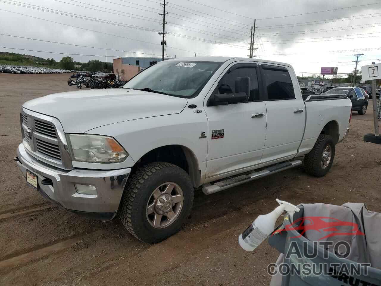 DODGE RAM 2500 2012 - 3C6UD5DL6CG236585