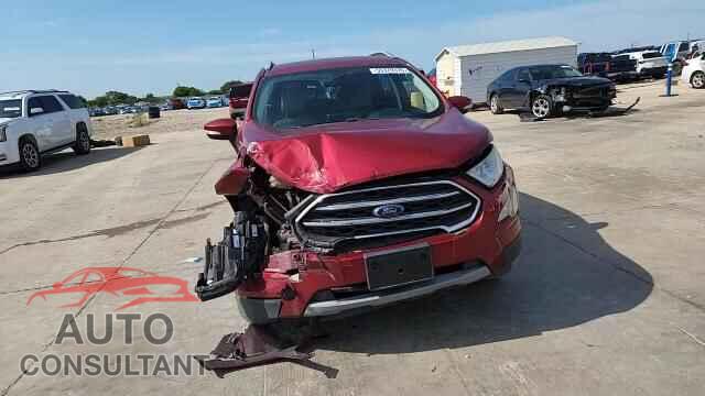 FORD ECOSPORT 2019 - MAJ6S3KL7KC309937