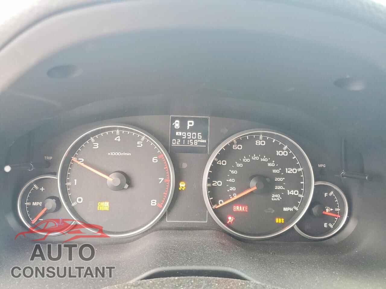 SUBARU OUTBACK 2013 - 4S4BRCCC7D3285883