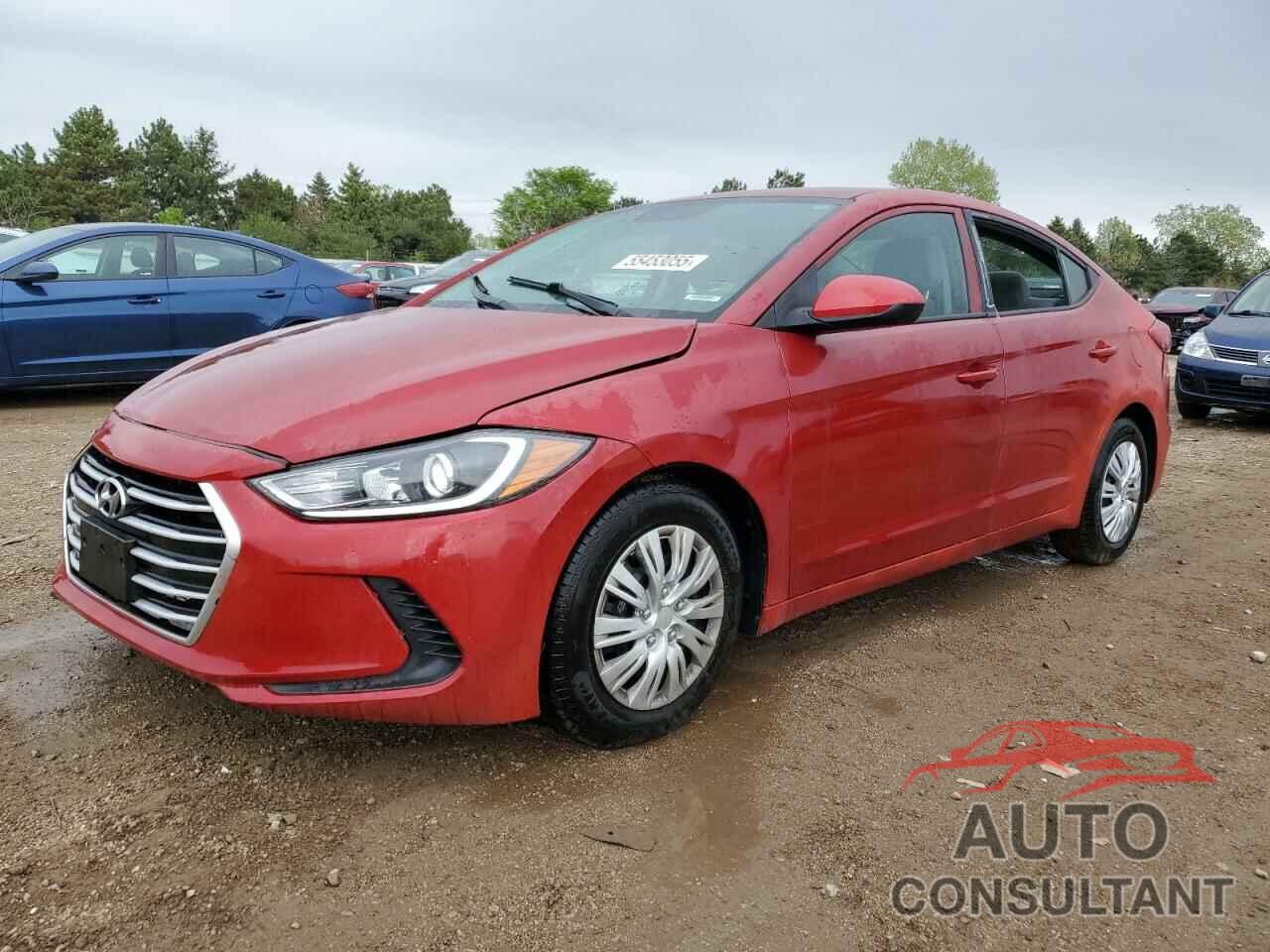 HYUNDAI ELANTRA 2017 - KMHD74LF0HU092747