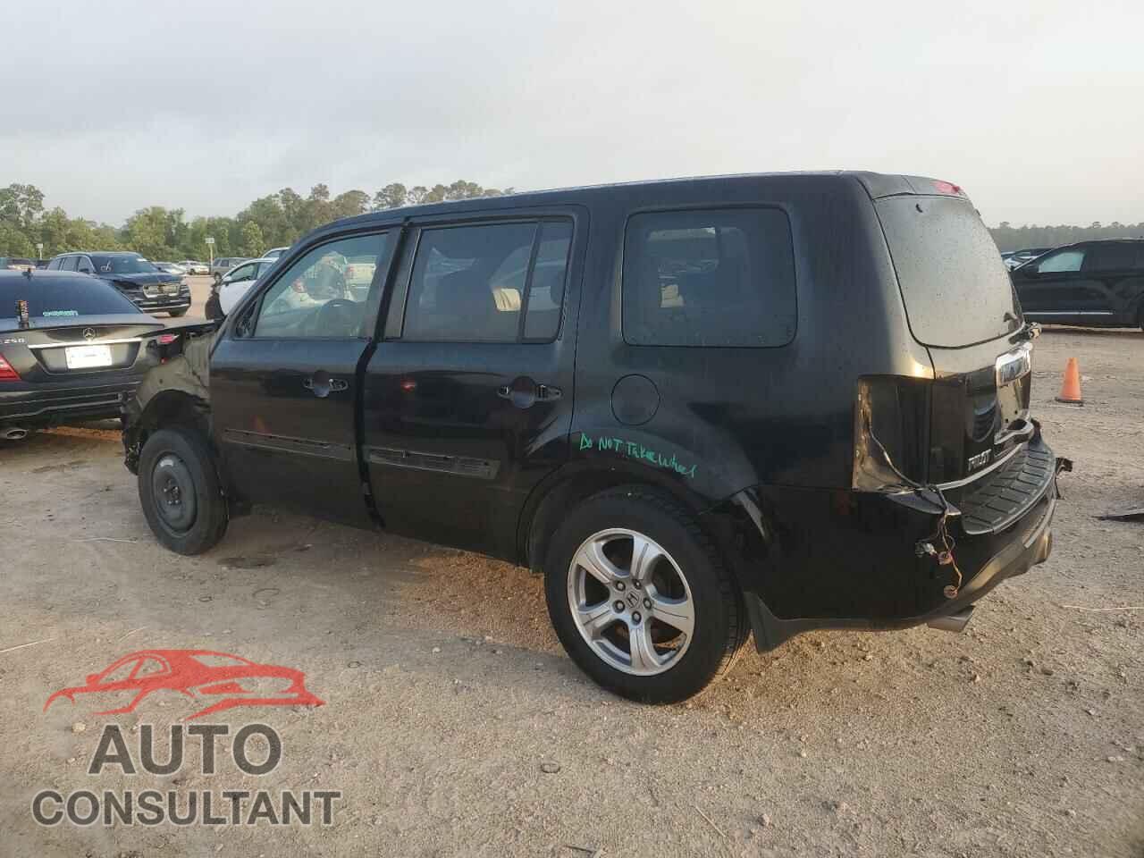 HONDA PILOT 2012 - 5FNYF3H57CB011005
