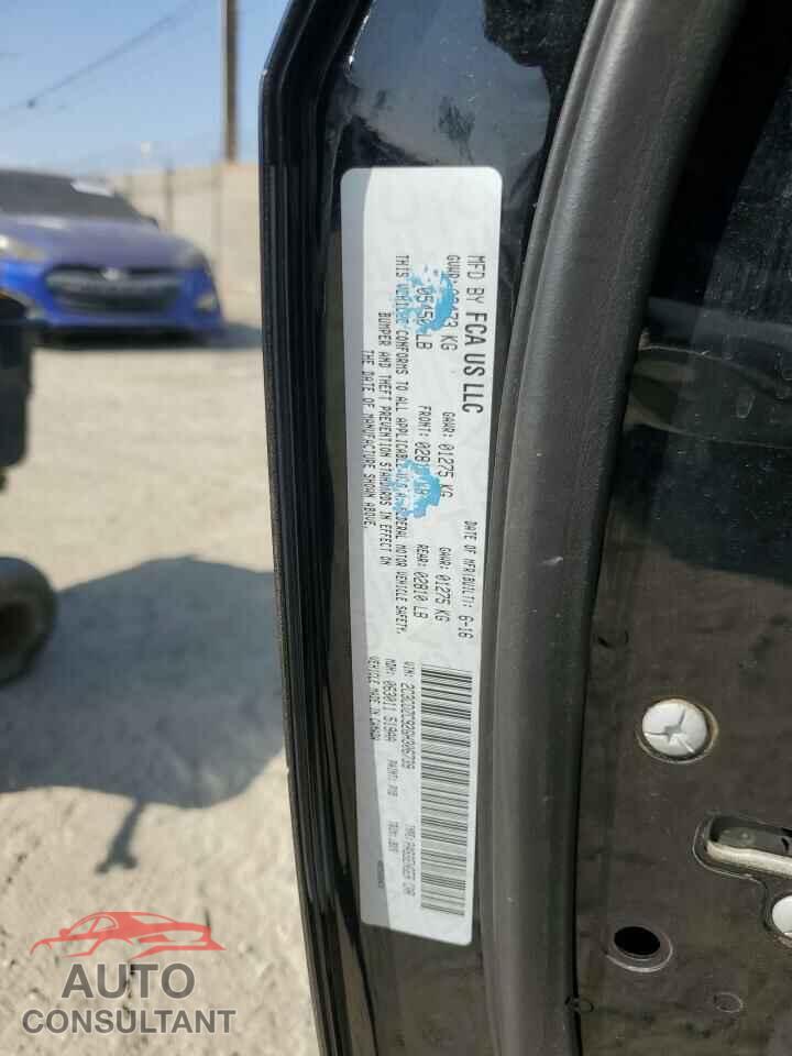 DODGE CHALLENGER 2016 - 2C3CDZC92GH306739