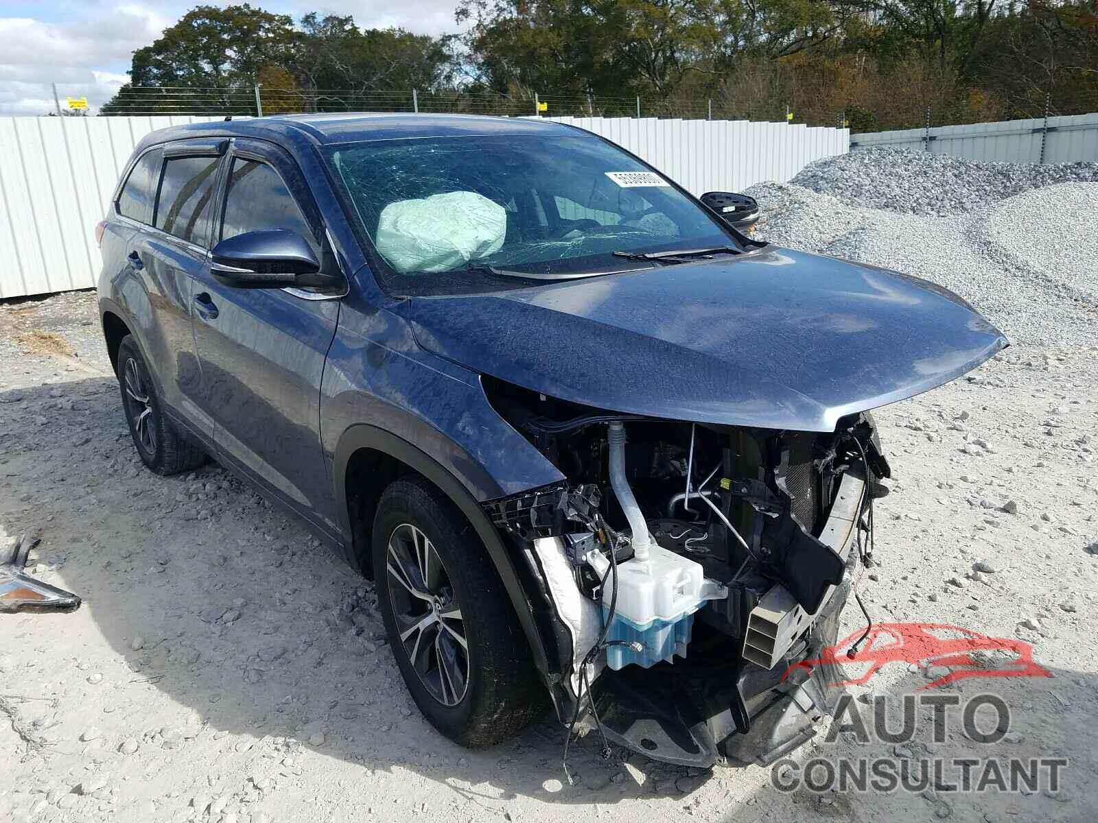 TOYOTA HIGHLANDER 2017 - 5TDZZRFH0HS220424