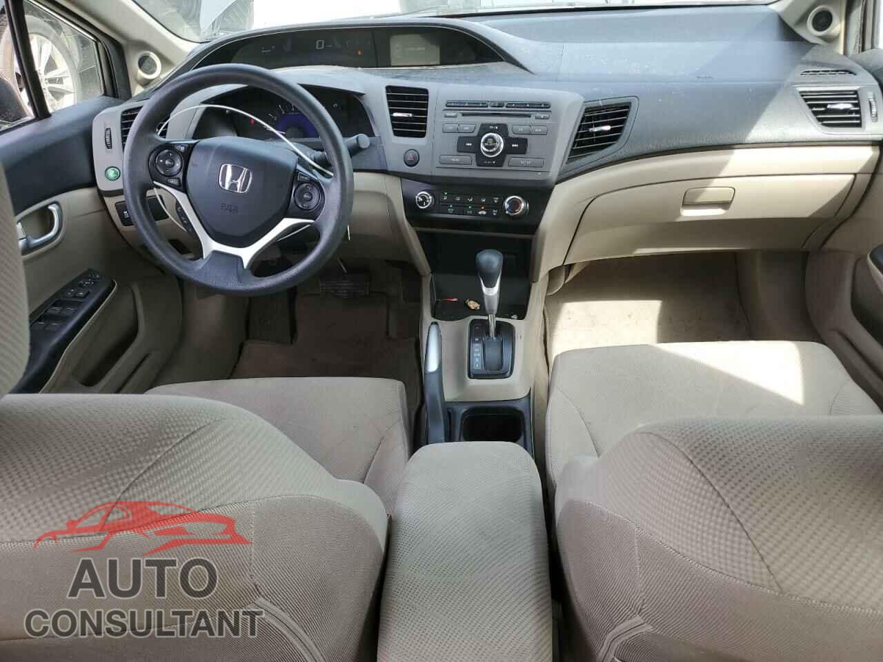 HONDA CIVIC 2012 - 19XFB2F83CE092391